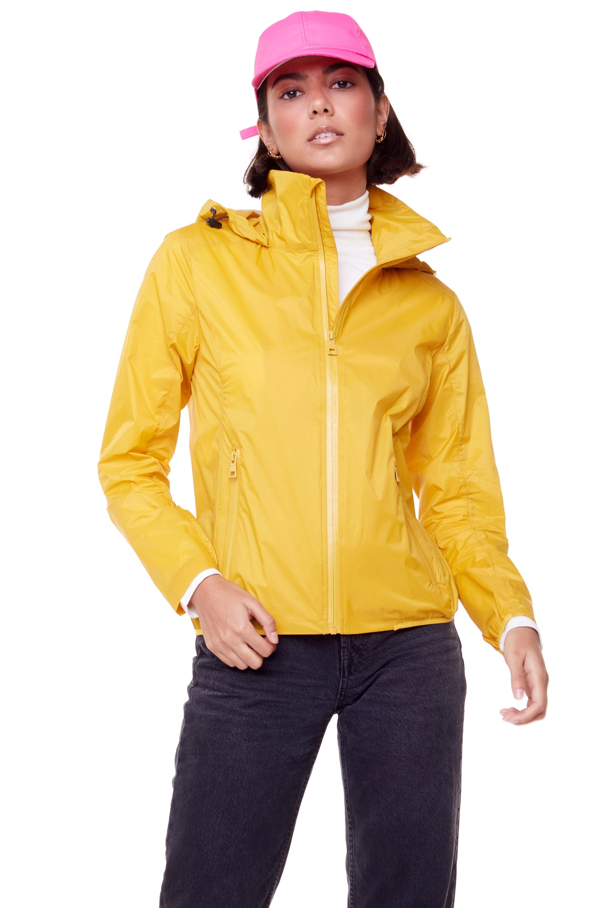 PELLY | VESTE COUPE-VENT ULTRA-LÉGÈRE (RECYCLÉE) POUR FEMME, JAUNE