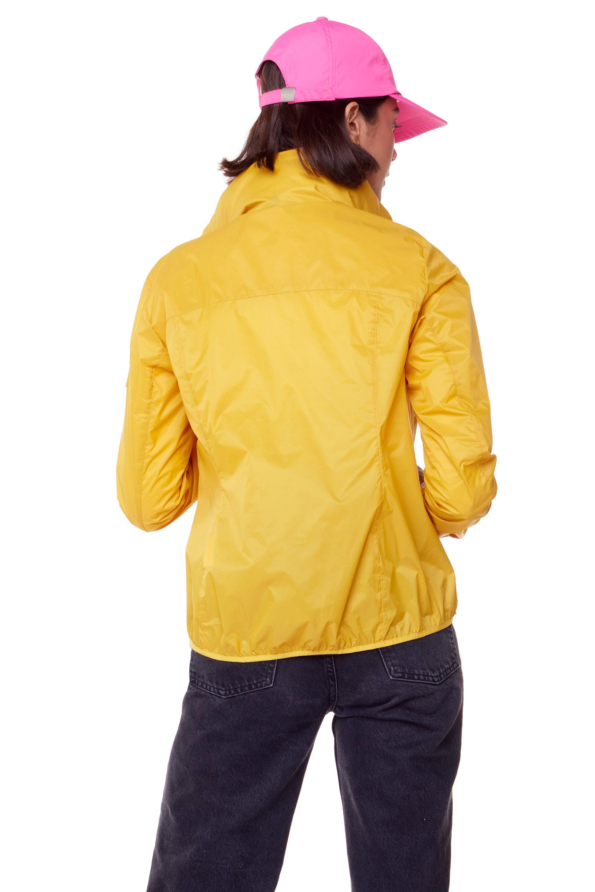 PELLY | VESTE COUPE-VENT ULTRA-LÉGÈRE (RECYCLÉE) POUR FEMME, JAUNE