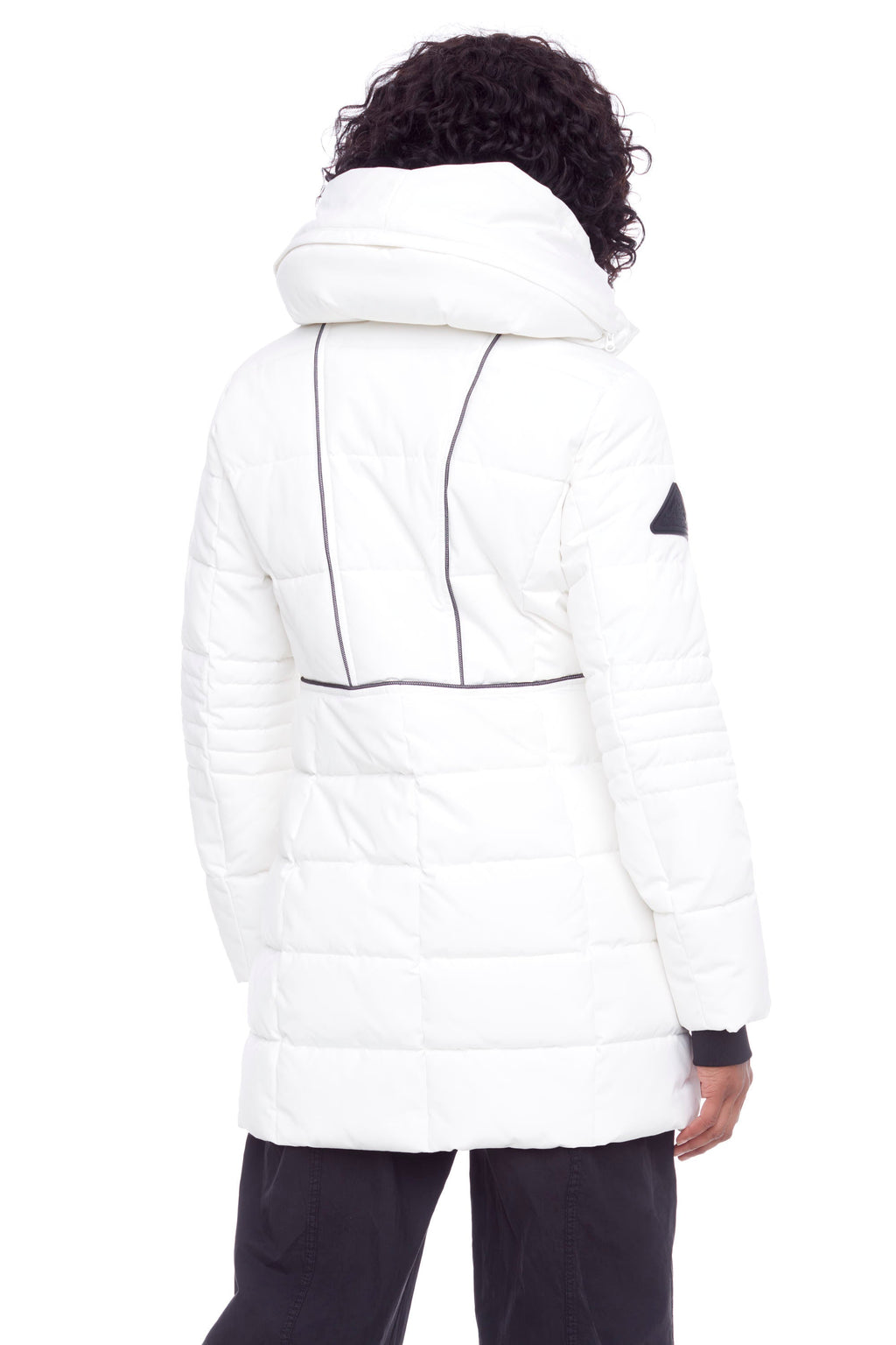 KOOTNEY | PARKA MI-LONGUE EN DUVET VEGAN (RECYCLÉE) POUR FEMME, CLOUD
