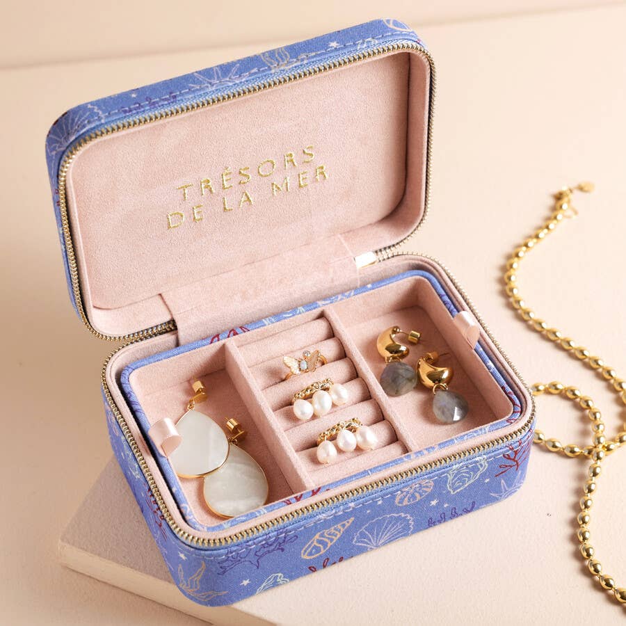 Summer Travel Jewellery Case