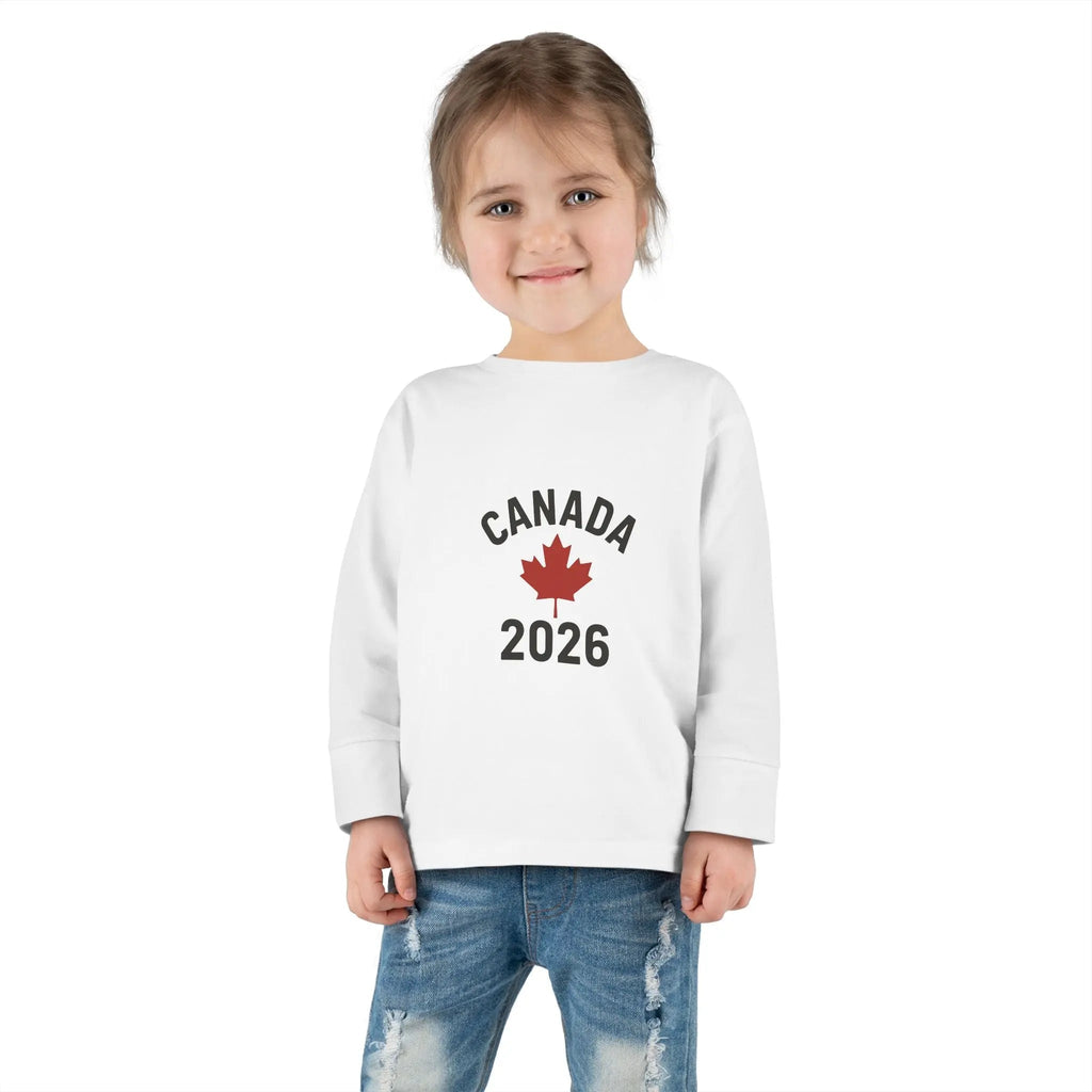 Sweat-shirt enfant Maple Stick – Édition spéciale hockey olympique Canada 2026