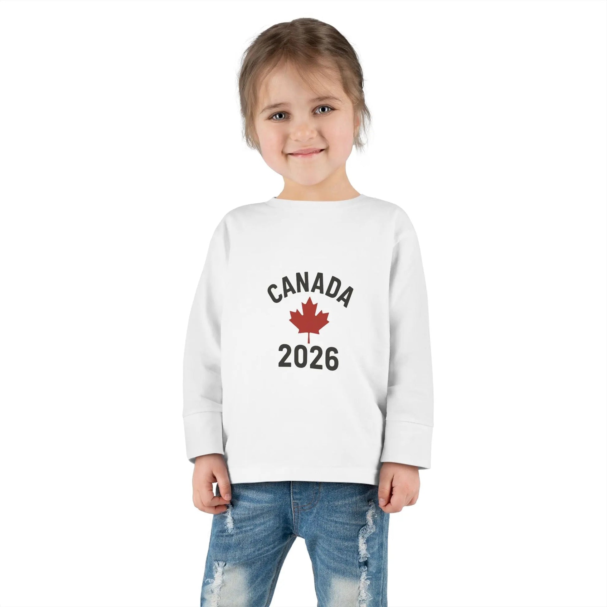 Sweat-shirt enfant Maple Stick – Édition spéciale hockey olympique Canada 2026