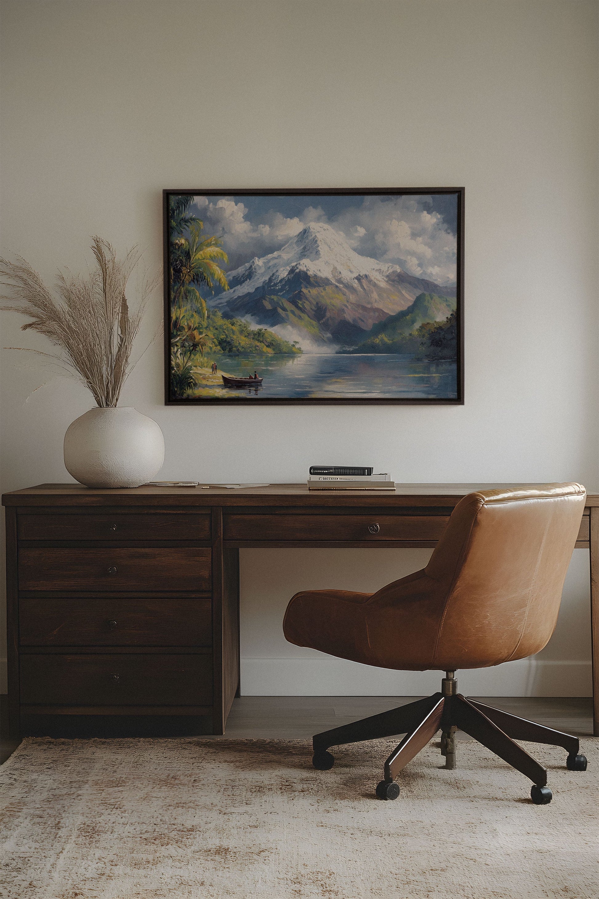 Tropical Highlands, Stretched Canvas Artwork