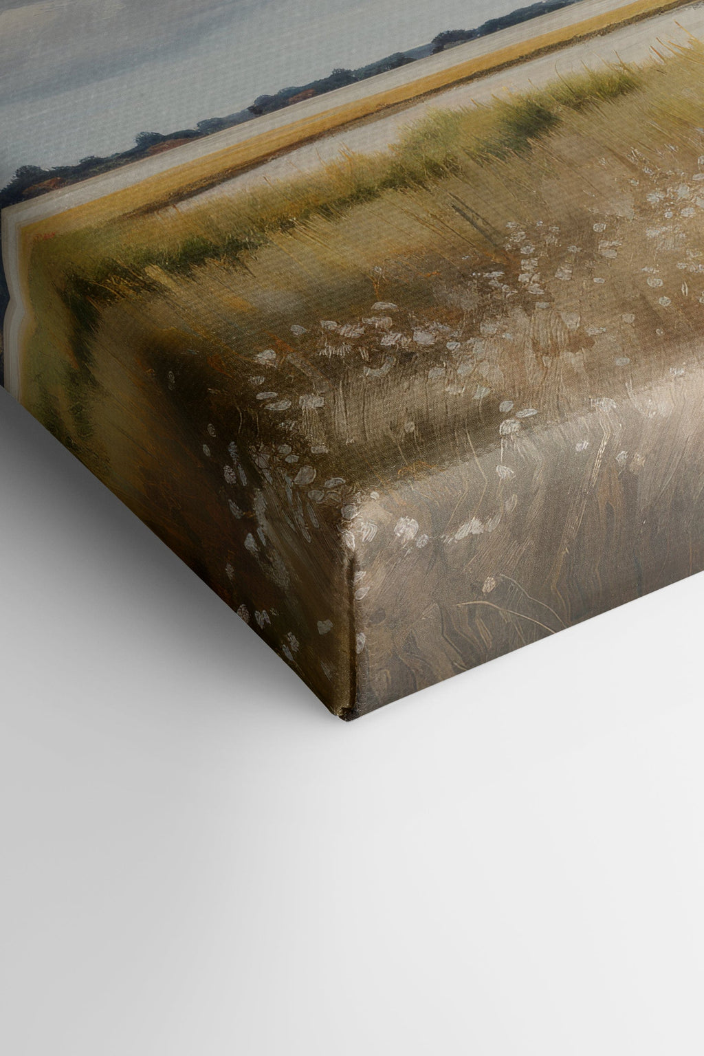 GOLDEN GLOW, Stretched Canvas Artwork