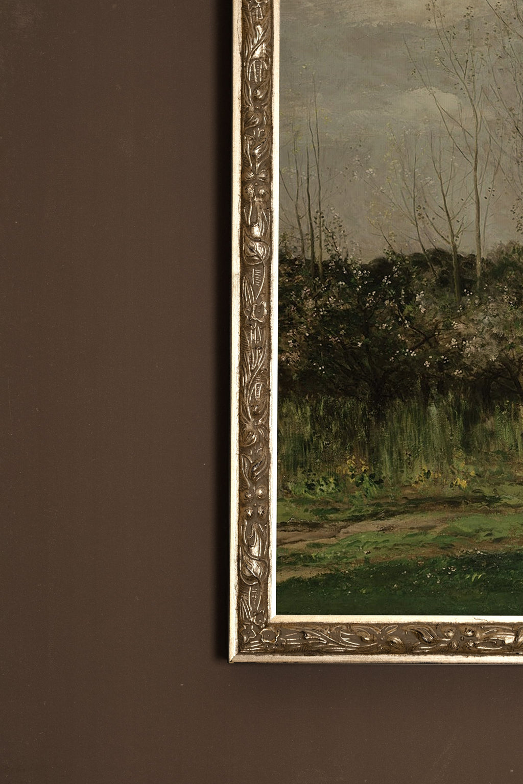 The Lovers of the Wind, Vintage Silver Frame