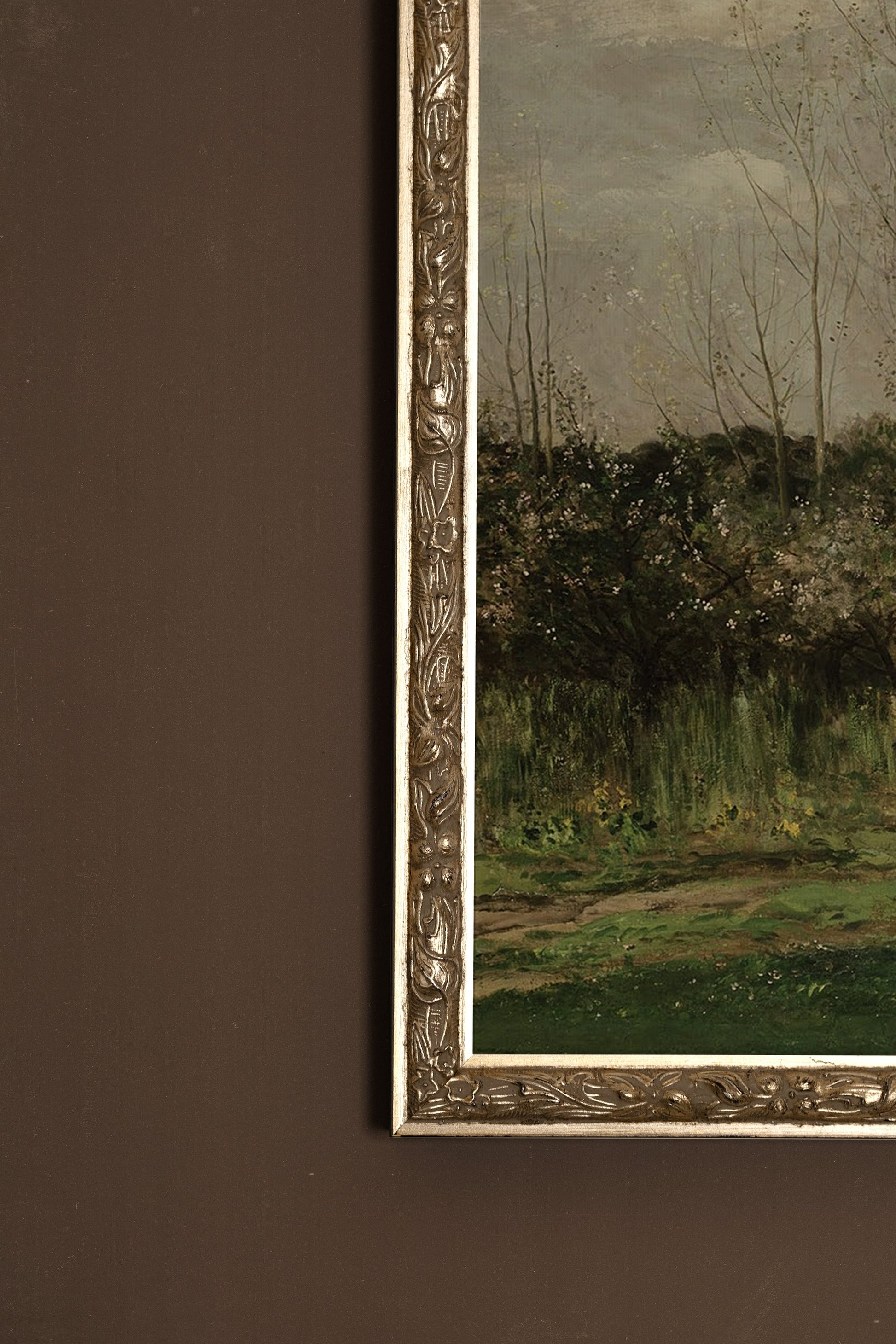 The Lovers of the Wind, Vintage Silver Frame