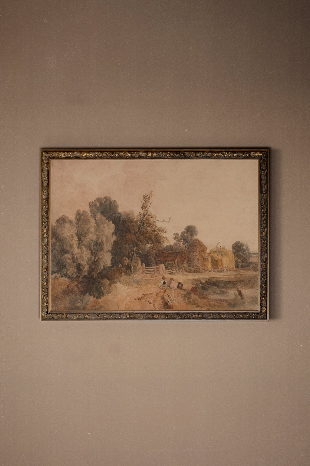Faded Souvenirs, Vintage Bronze Frame