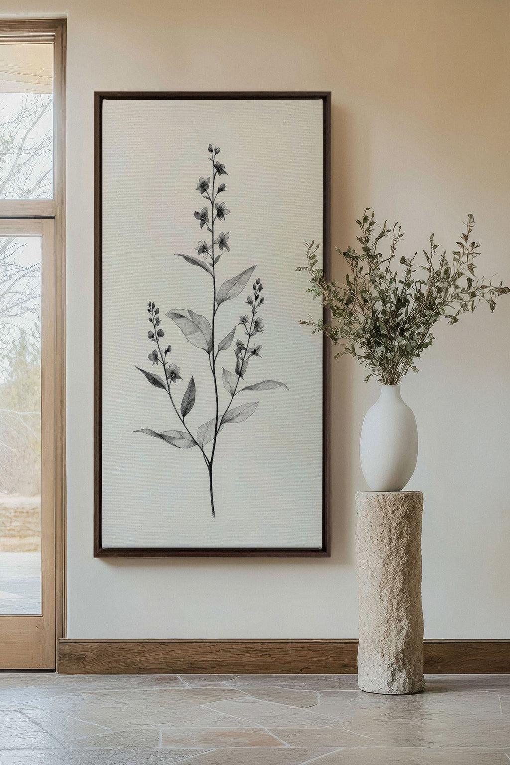 NATURE'S SKETCH, Stretched Canvas Artwork
