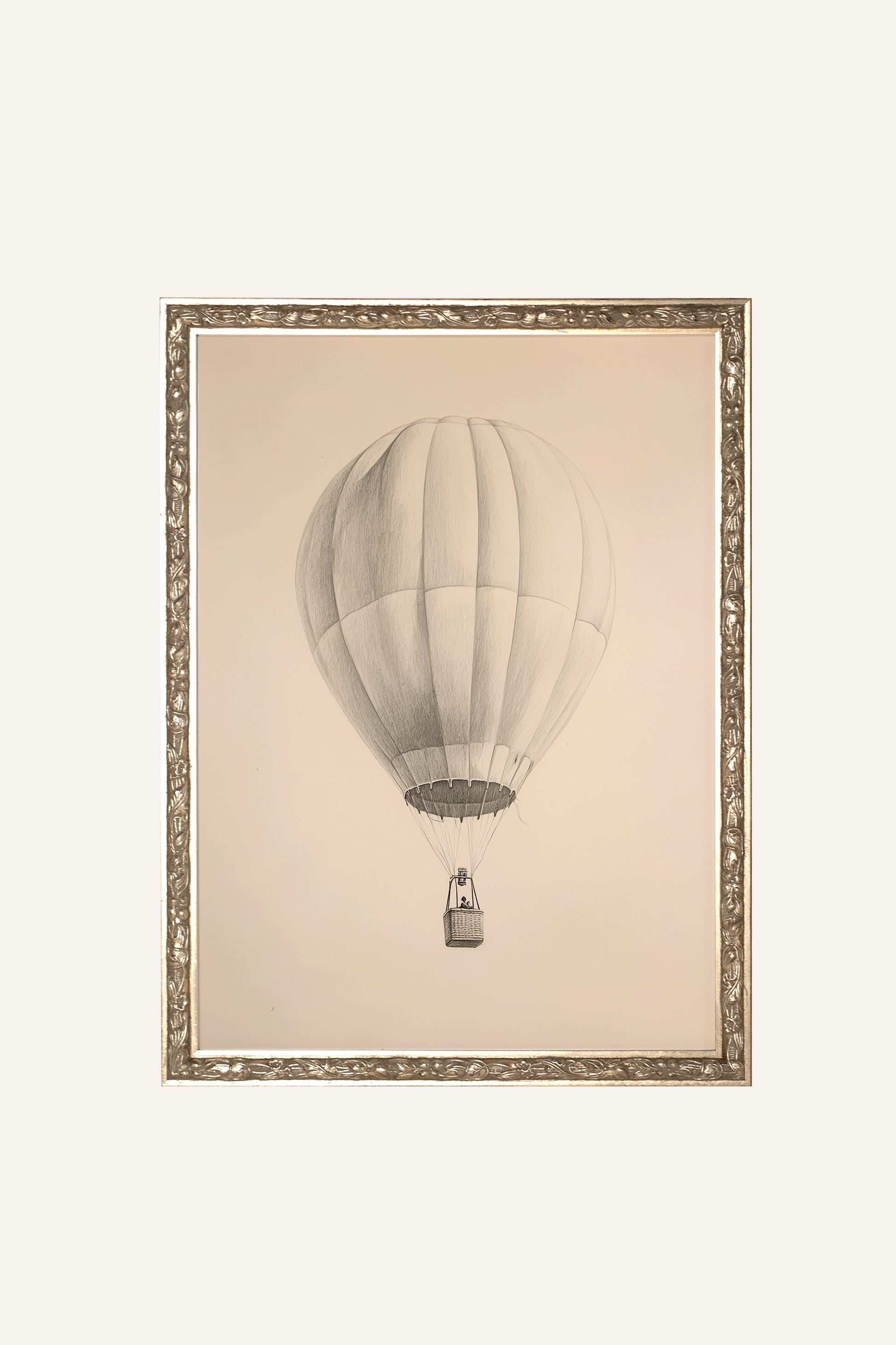 Dreamy Air, Vintage Silver Frame
