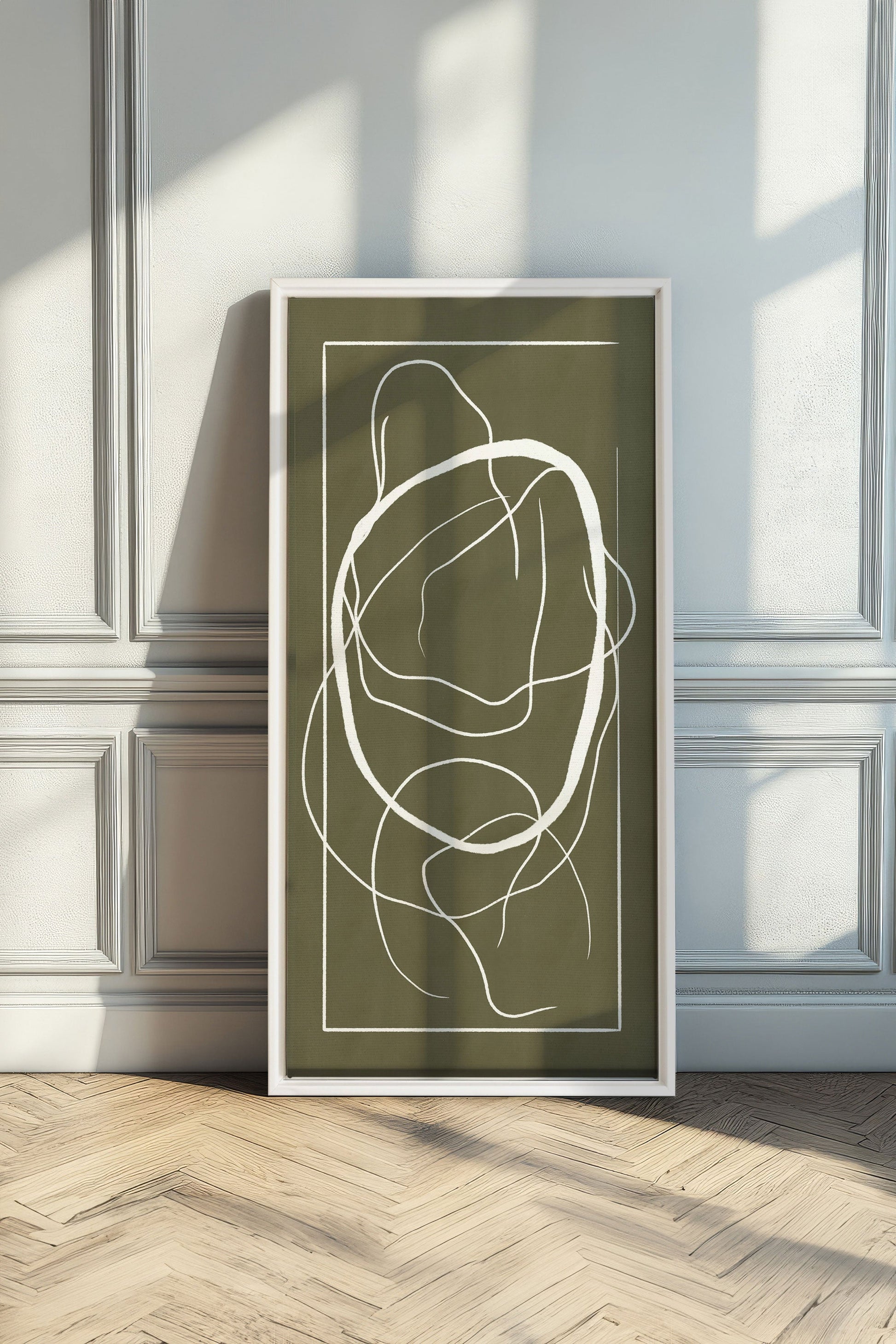 FLOWING HARMONY, Stretched Canvas Artwork