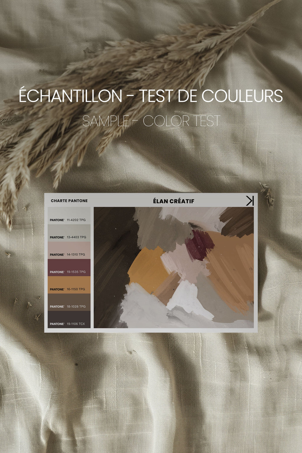 ÉLAN CRÉATIF, Stretched Canvas Artwork