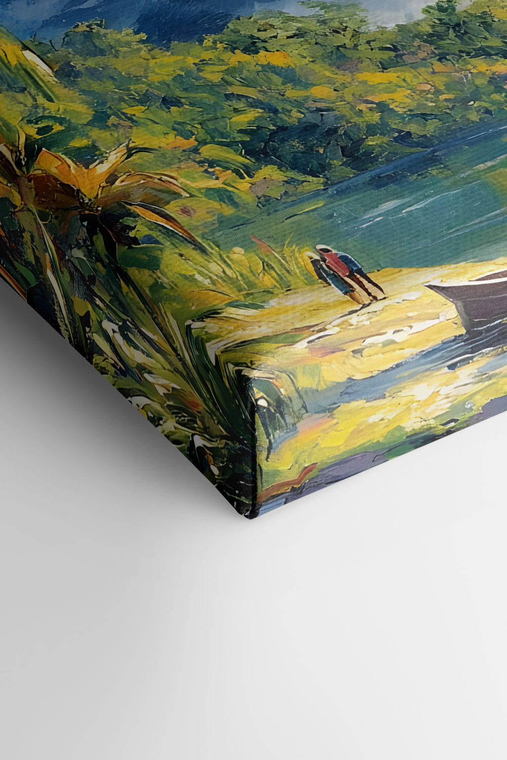 Tropical Highlands, Stretched Canvas Artwork