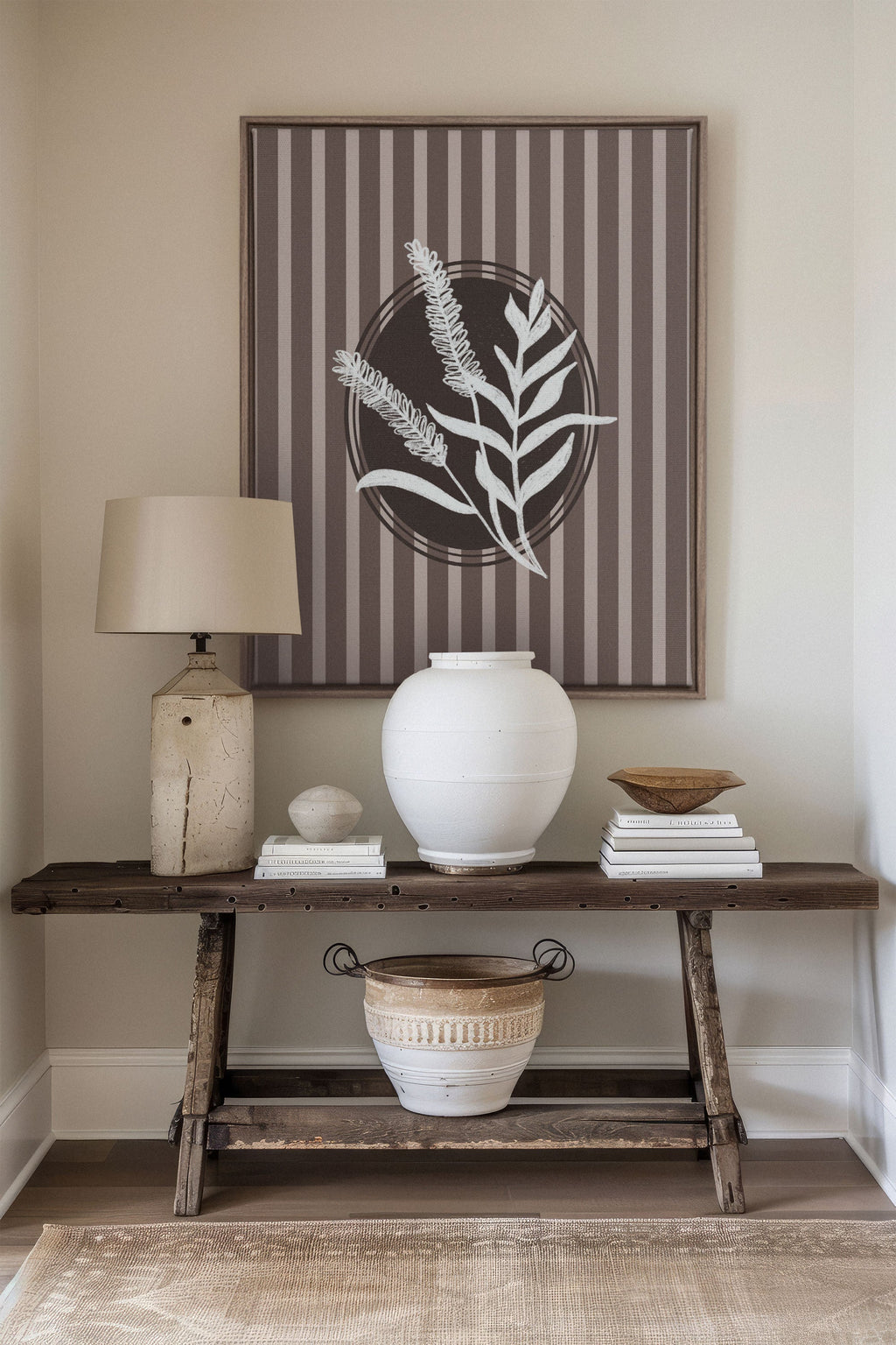 NATURAL STROKES, Stretched Canvas Artwork