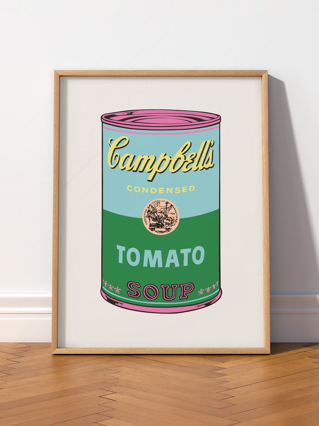 Andy Warhol Campbell's Soup Can Art Print – Pop Art Wall Decor Poster
