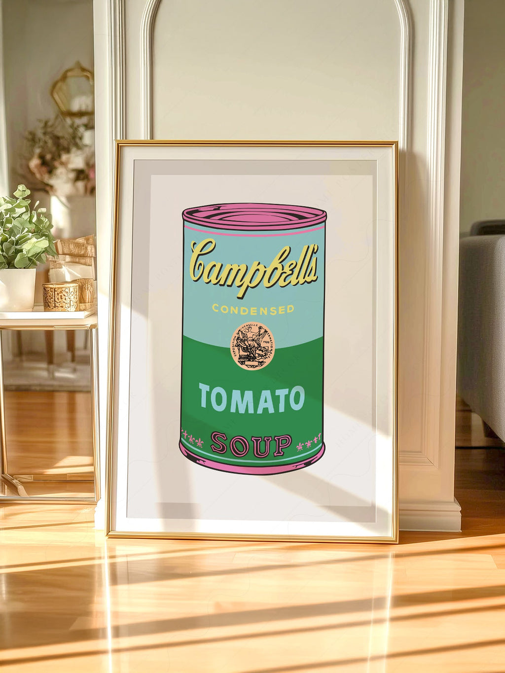 Andy Warhol Campbell's Soup Can Art Print – Pop Art Wall Decor Poster