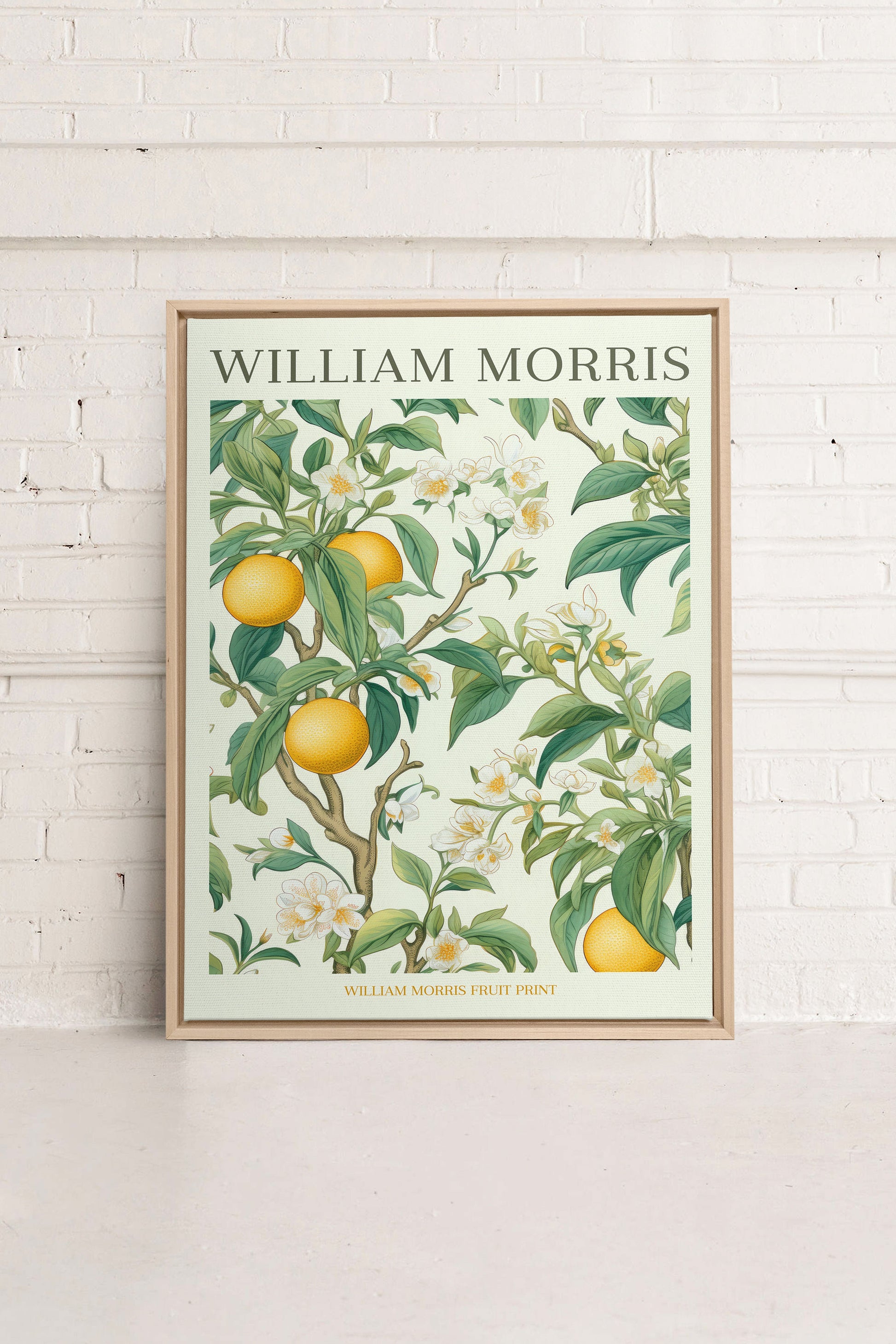 FRUIT PRINT, Stretched Canvas Artwork