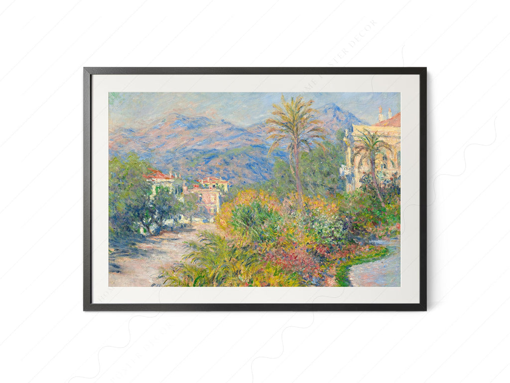 Claude Monet - Strada Romana at Bordighera