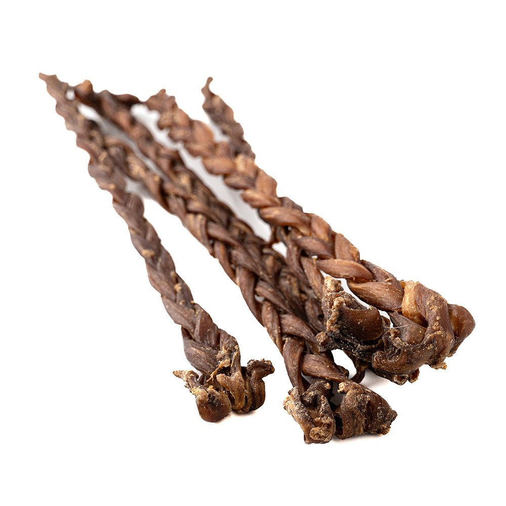 Gorgerin d'agneau tressé de 11"+