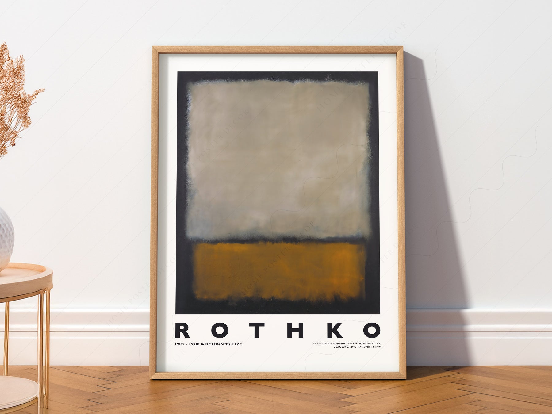 Mark Rothko Untitled Abstract Art Print – Color Field Wall Poster