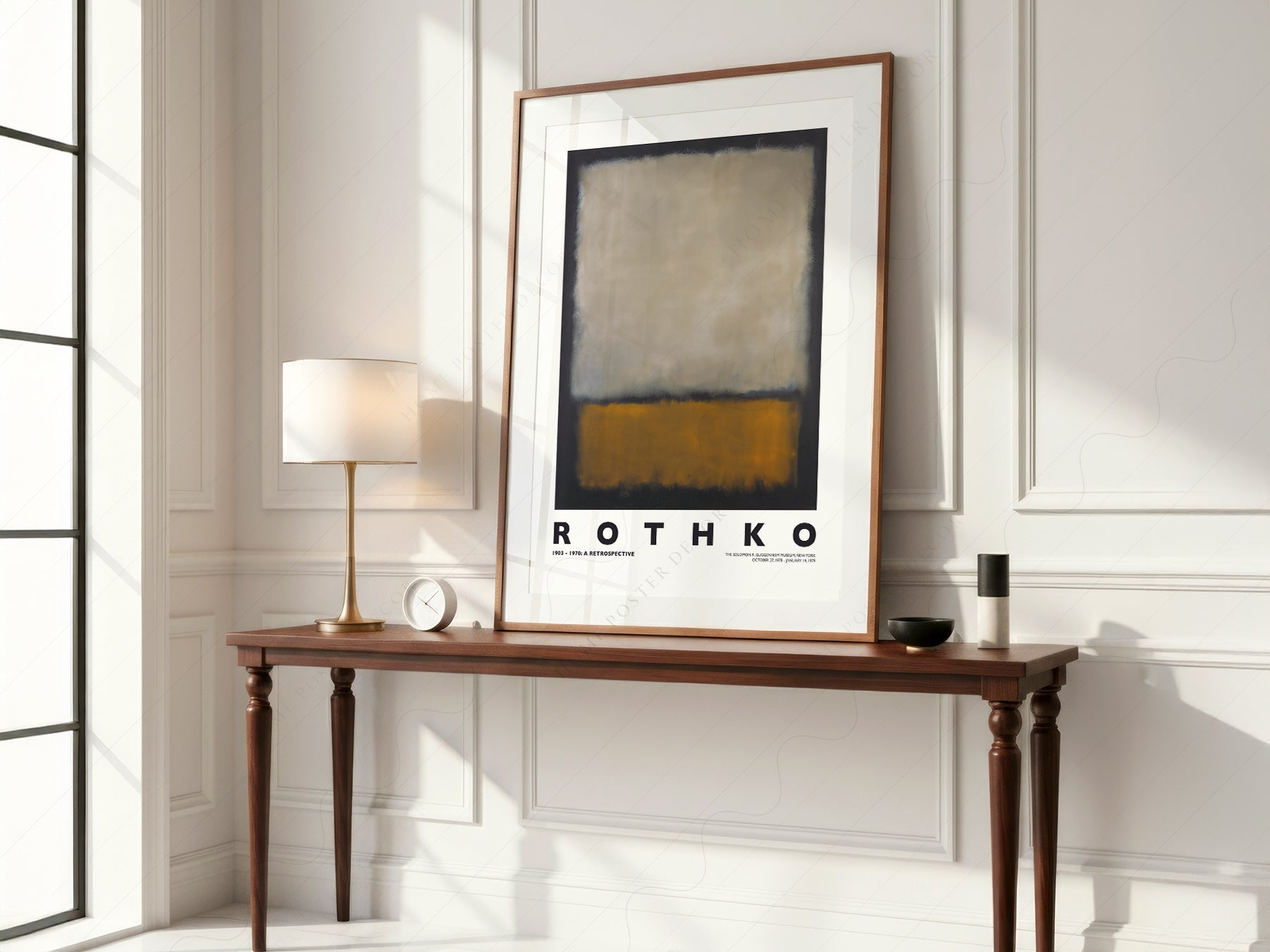 Mark Rothko Untitled Abstract Art Print – Color Field Wall Poster