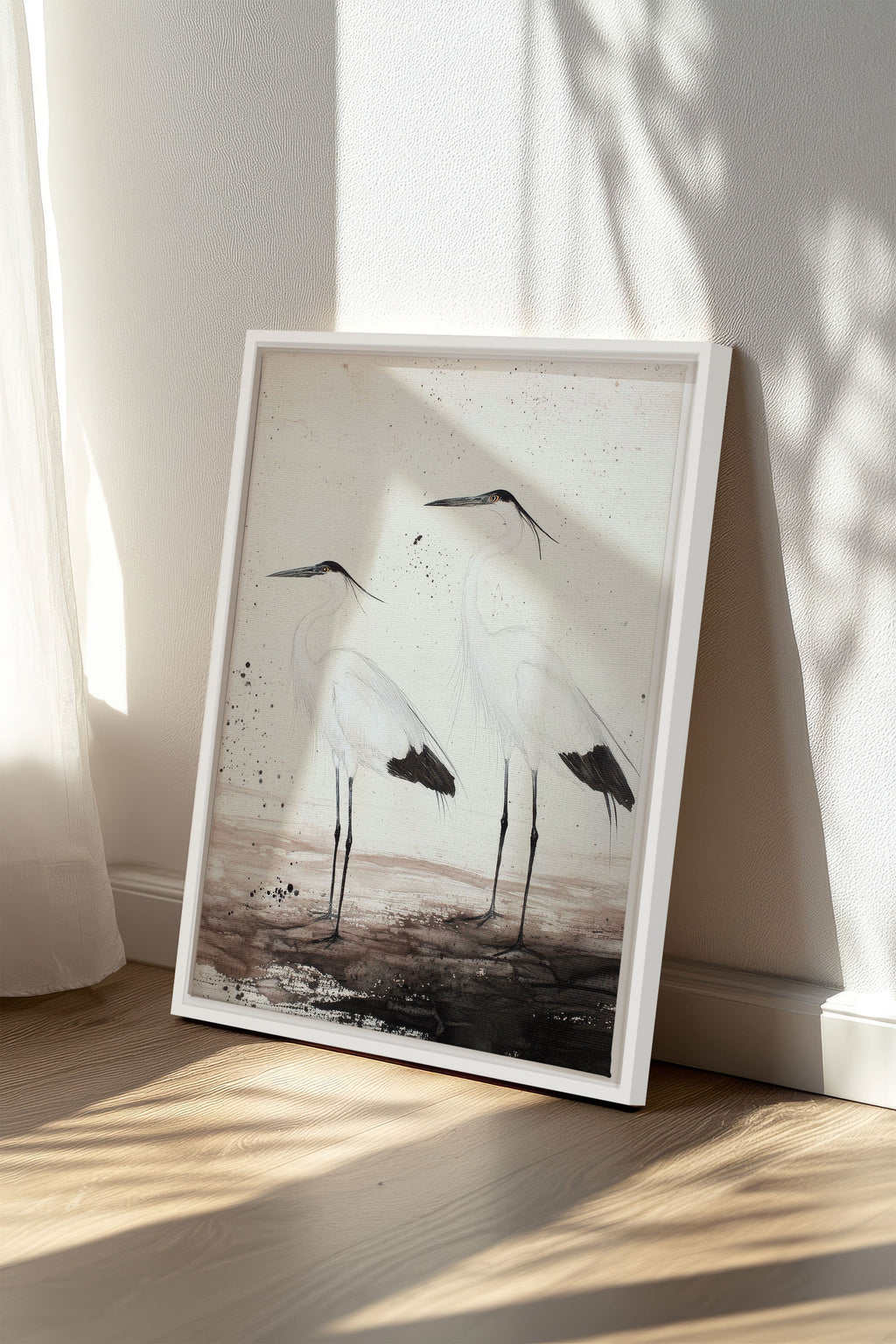 DANCE OF THE FEATHERS, Stretched Canvas Artwork
