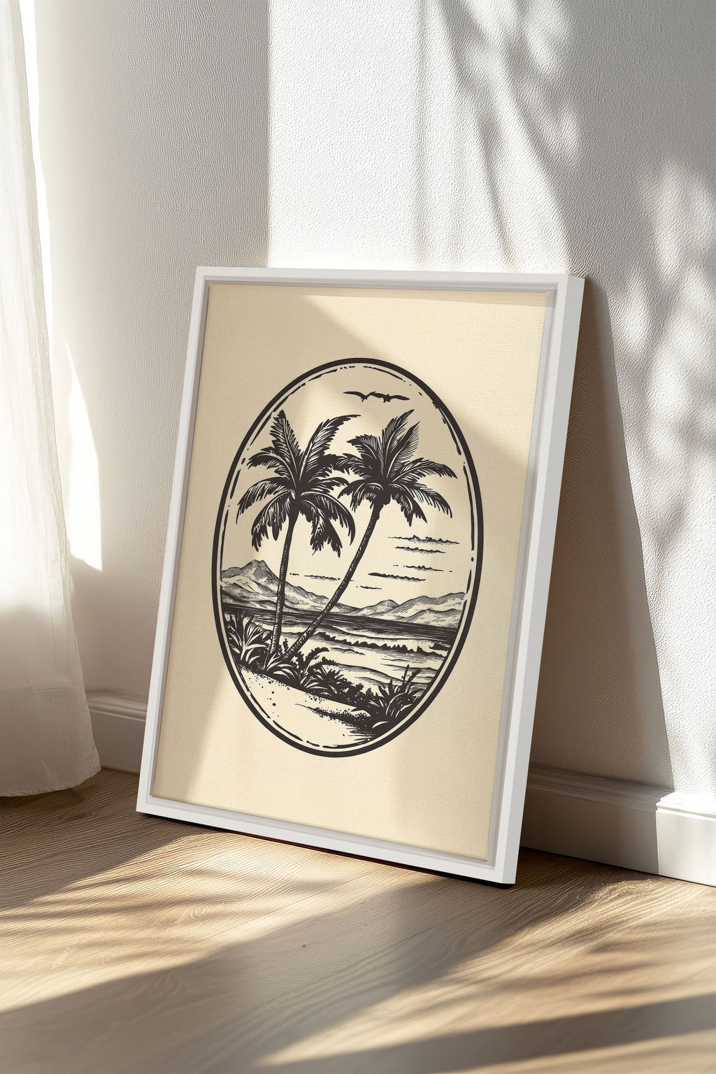 Island Escape, Stretched Canvas Artwork