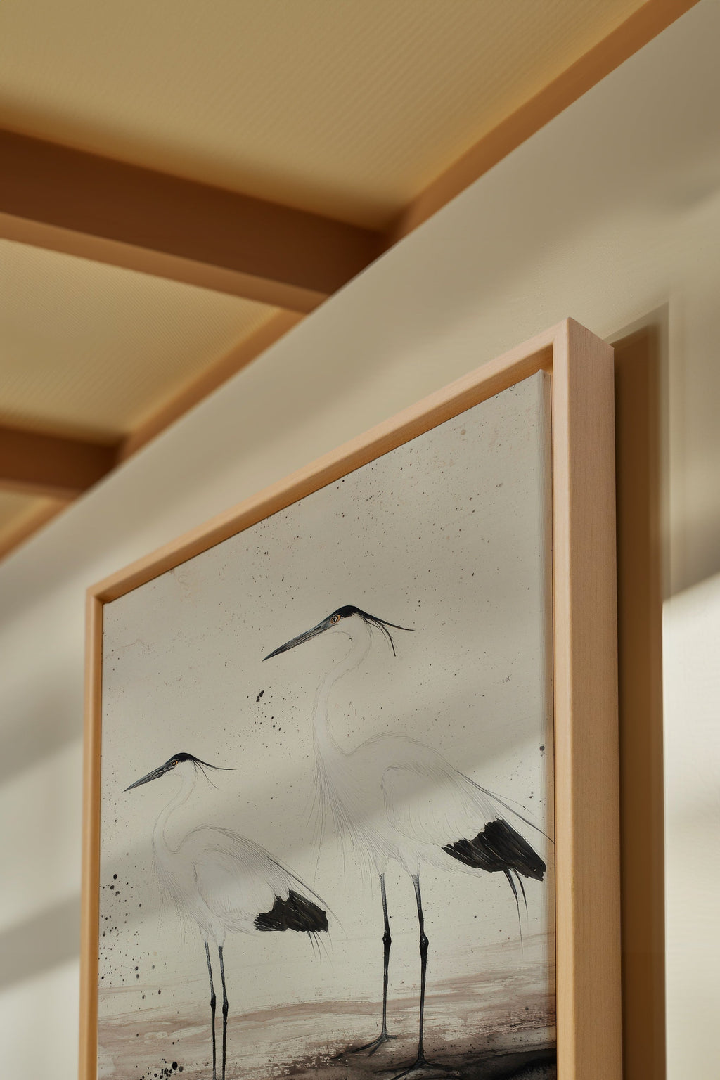 DANCE OF THE FEATHERS, Stretched Canvas Artwork