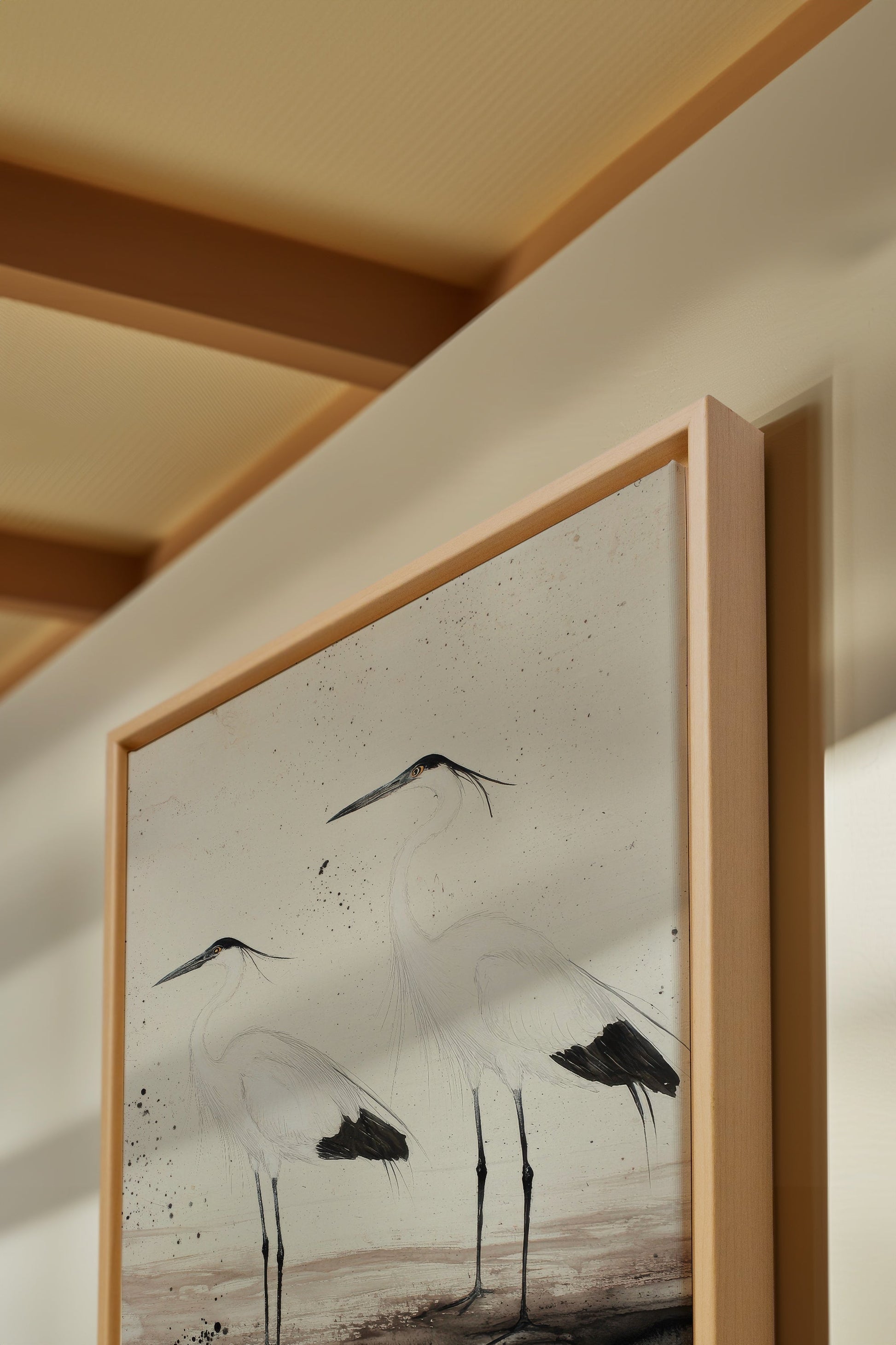 DANCE OF THE FEATHERS, Stretched Canvas Artwork