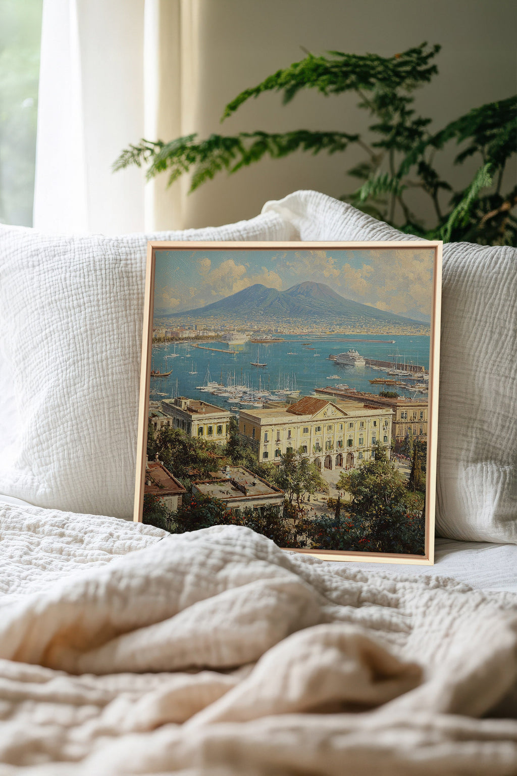 BAY OF GOLD, Stretched Canvas Artwork
