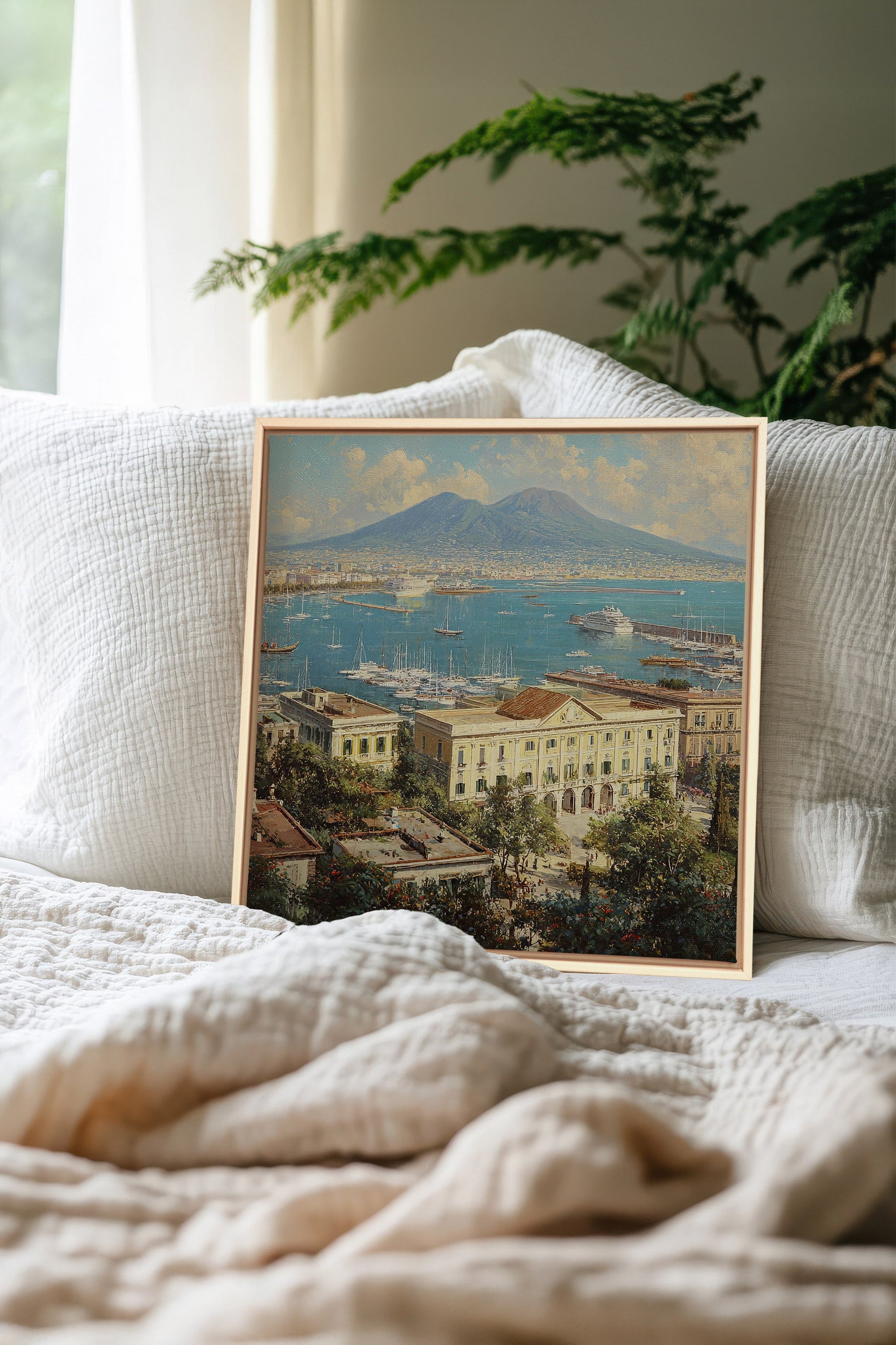 BAY OF GOLD, Stretched Canvas Artwork