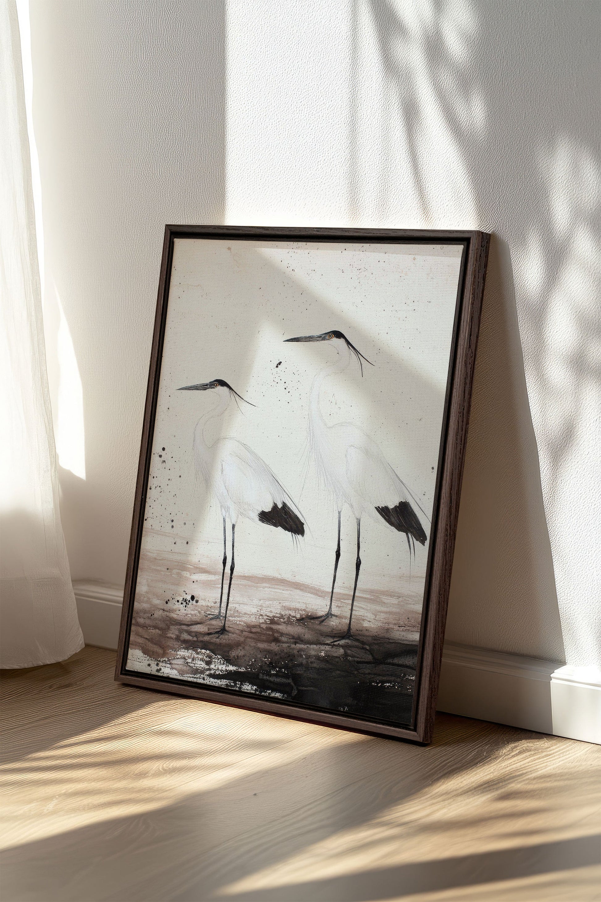 DANCE OF THE FEATHERS, Stretched Canvas Artwork