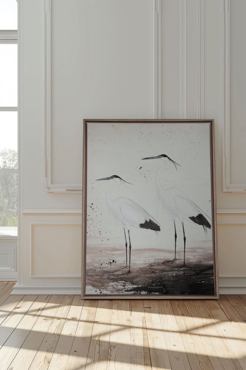 DANCE OF THE FEATHERS, Stretched Canvas Artwork