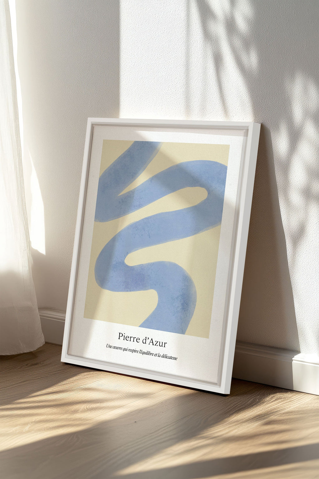 Azure Stone, Stretched Canvas Artwork