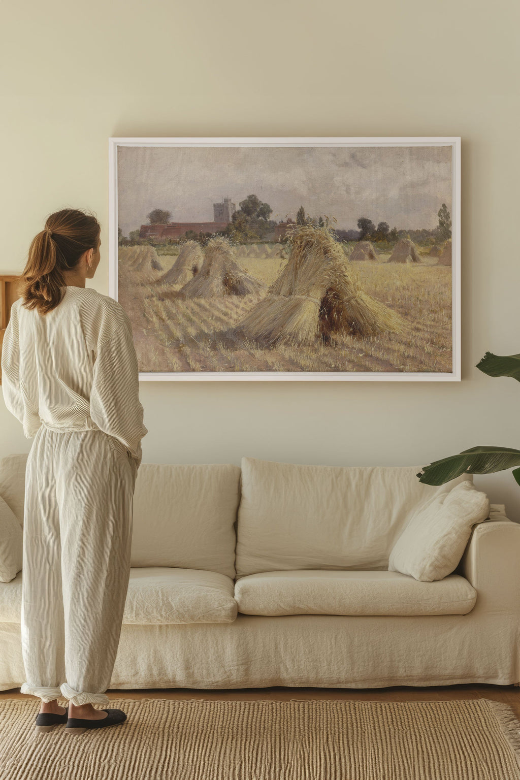 FIELDS OF MEMORIES, Stretched Canvas Artwork