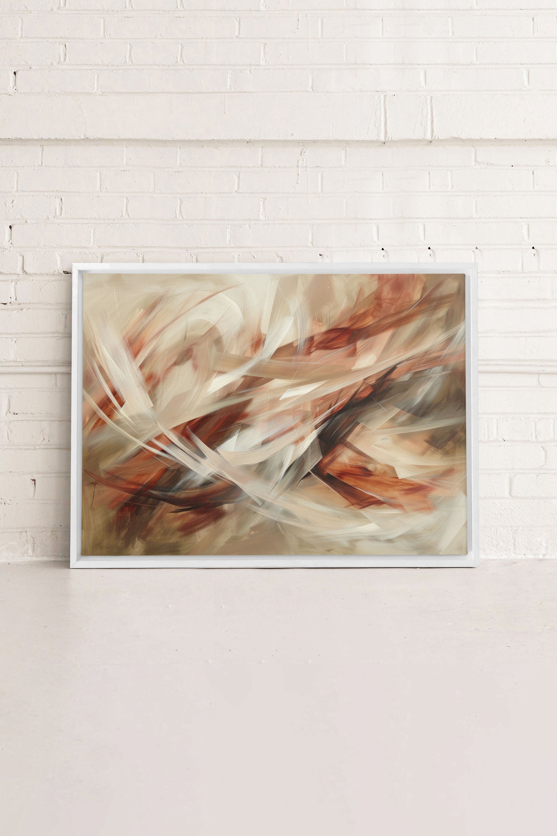 BLAZING SWIRLS, Stretched Canvas Artwork