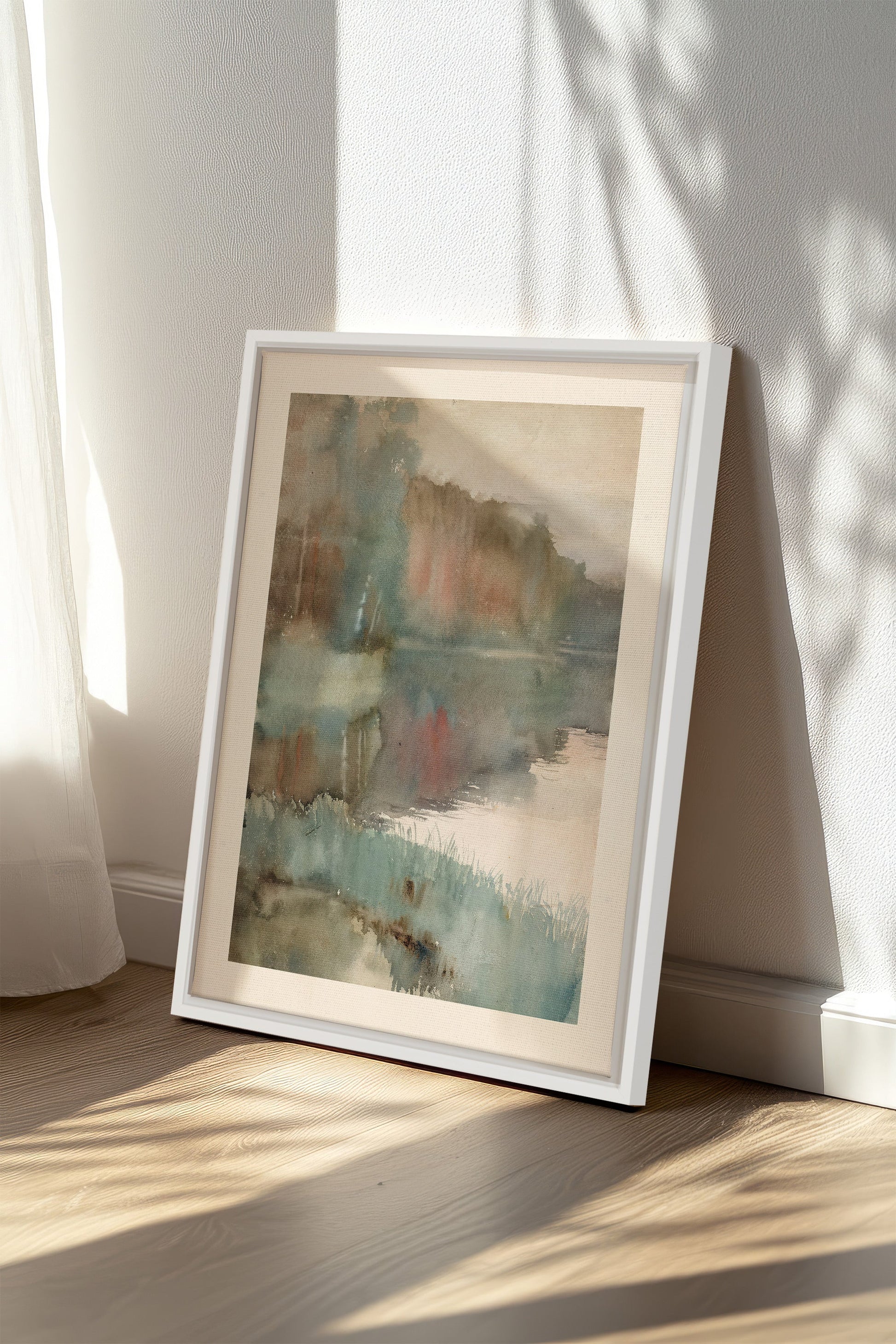 Echo of the Lake, Stretched Canvas Artwork