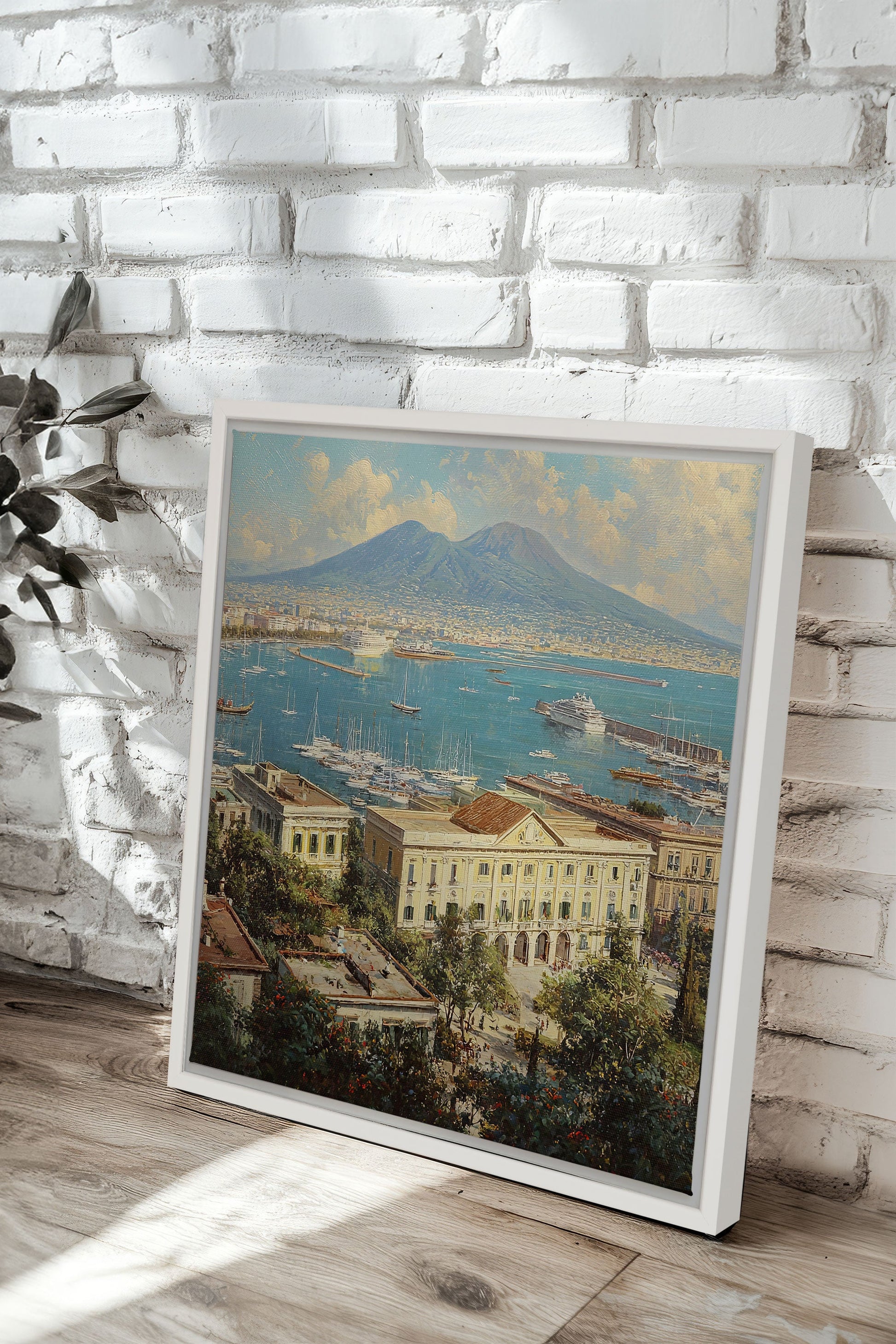 BAY OF GOLD, Stretched Canvas Artwork
