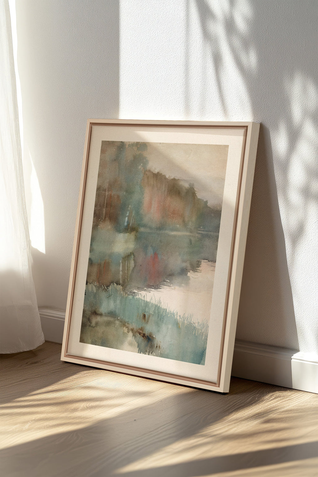 Echo of the Lake, Stretched Canvas Artwork