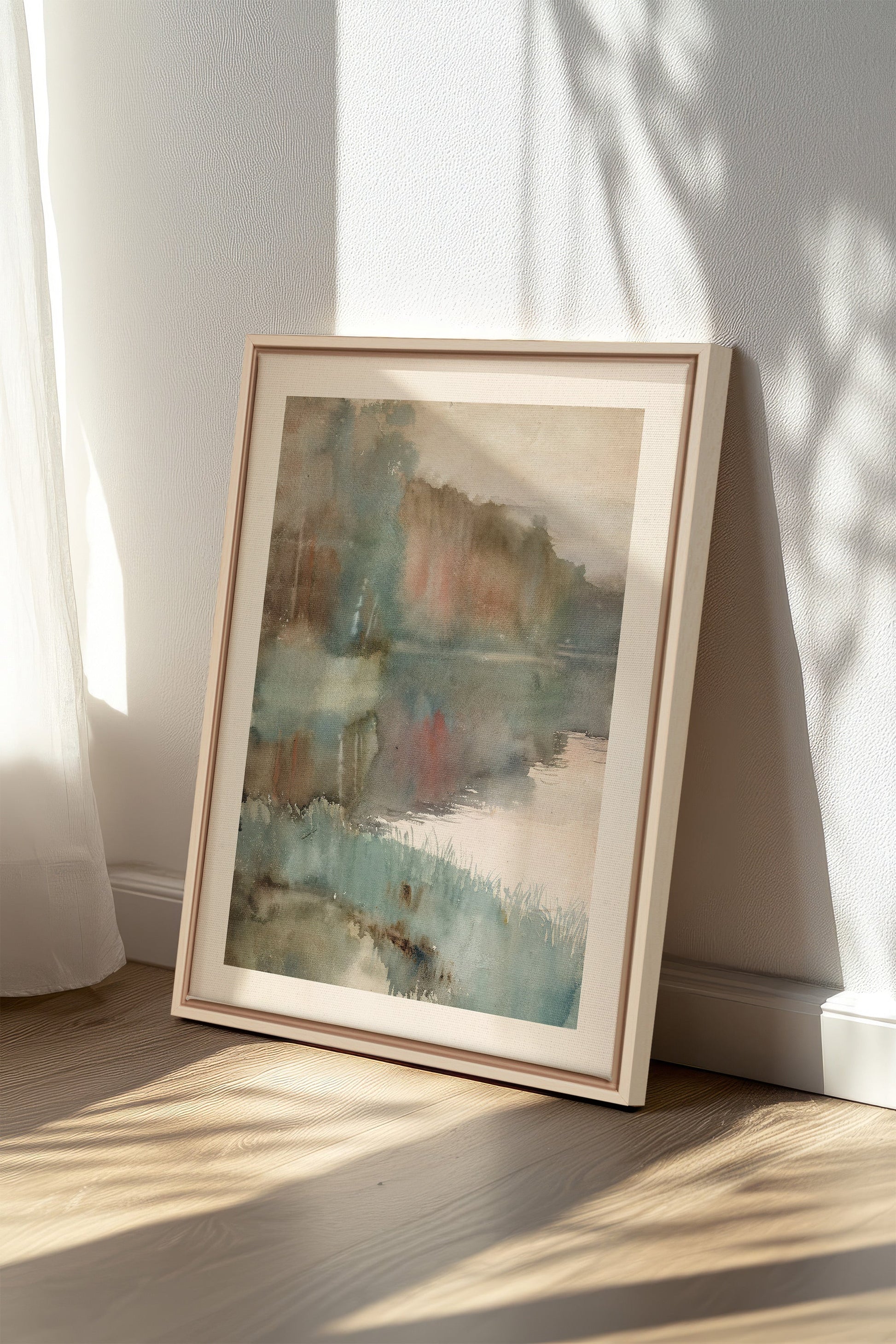 Echo of the Lake, Stretched Canvas Artwork