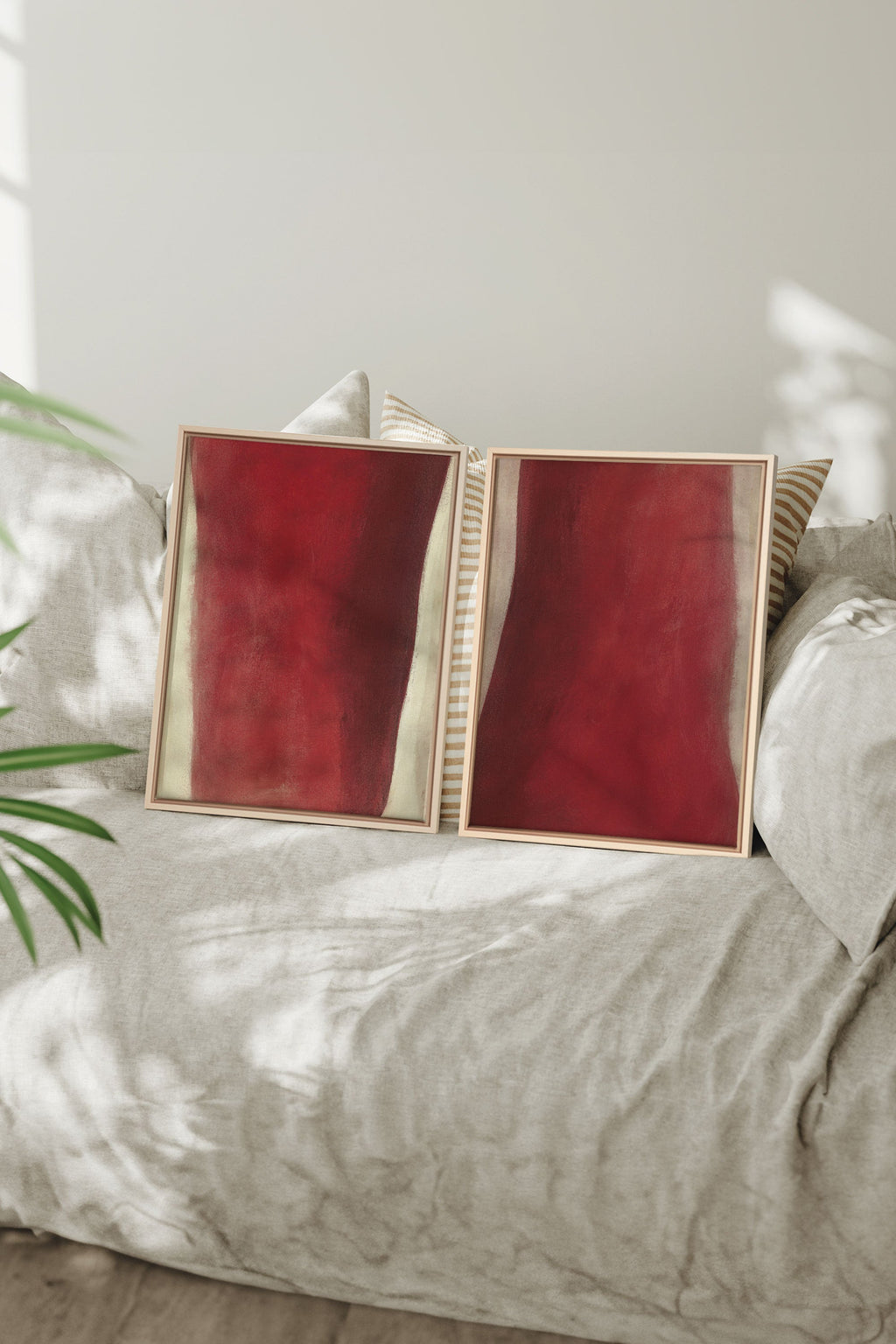 TWIN FLAMES (2 Stretched Canvas Artworks)