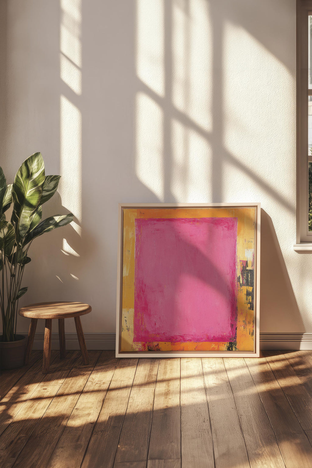 COLOR BLAZE, Stretched Canvas Artwork
