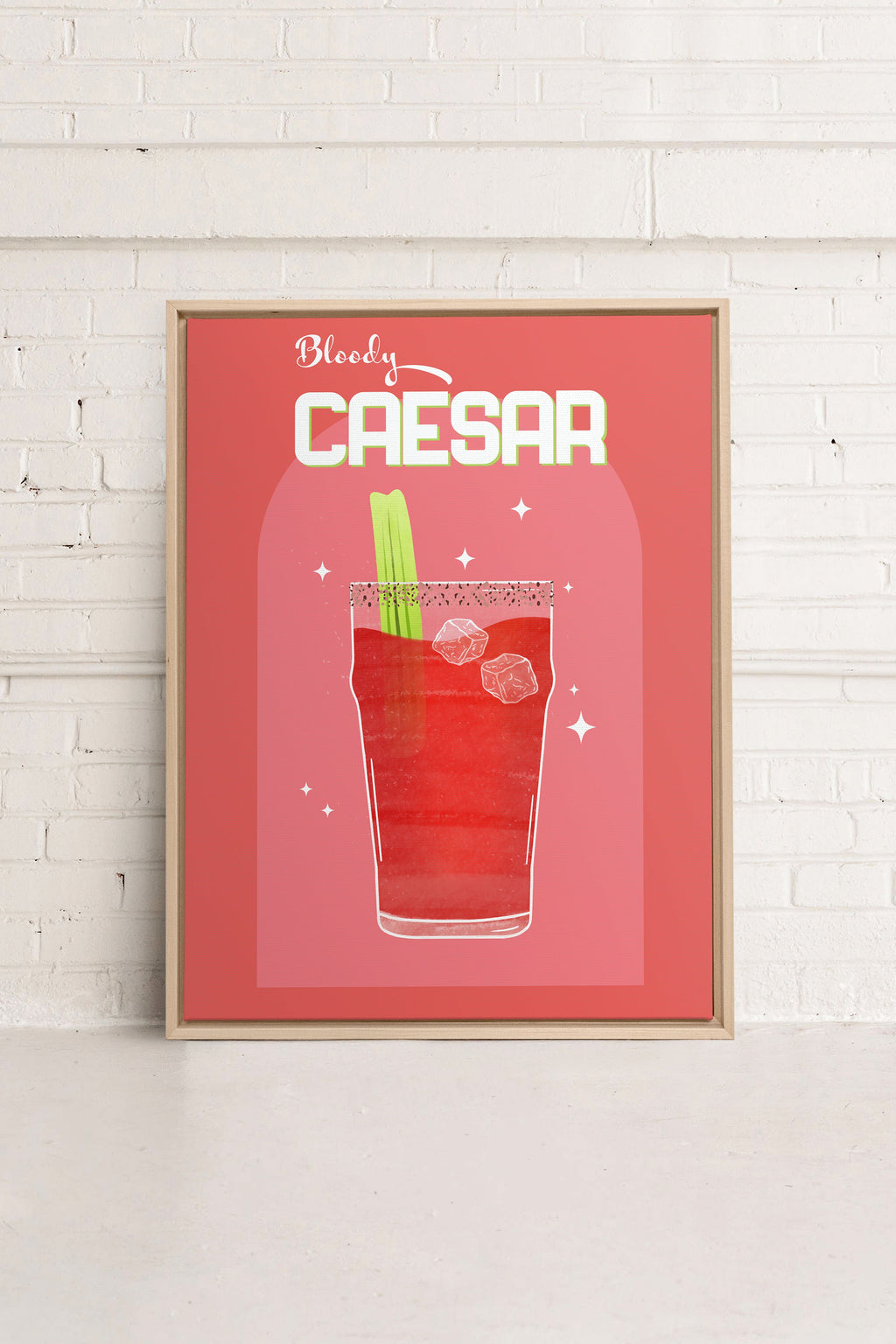 BLOODY CAESAR, Stretched Canvas Artwork
