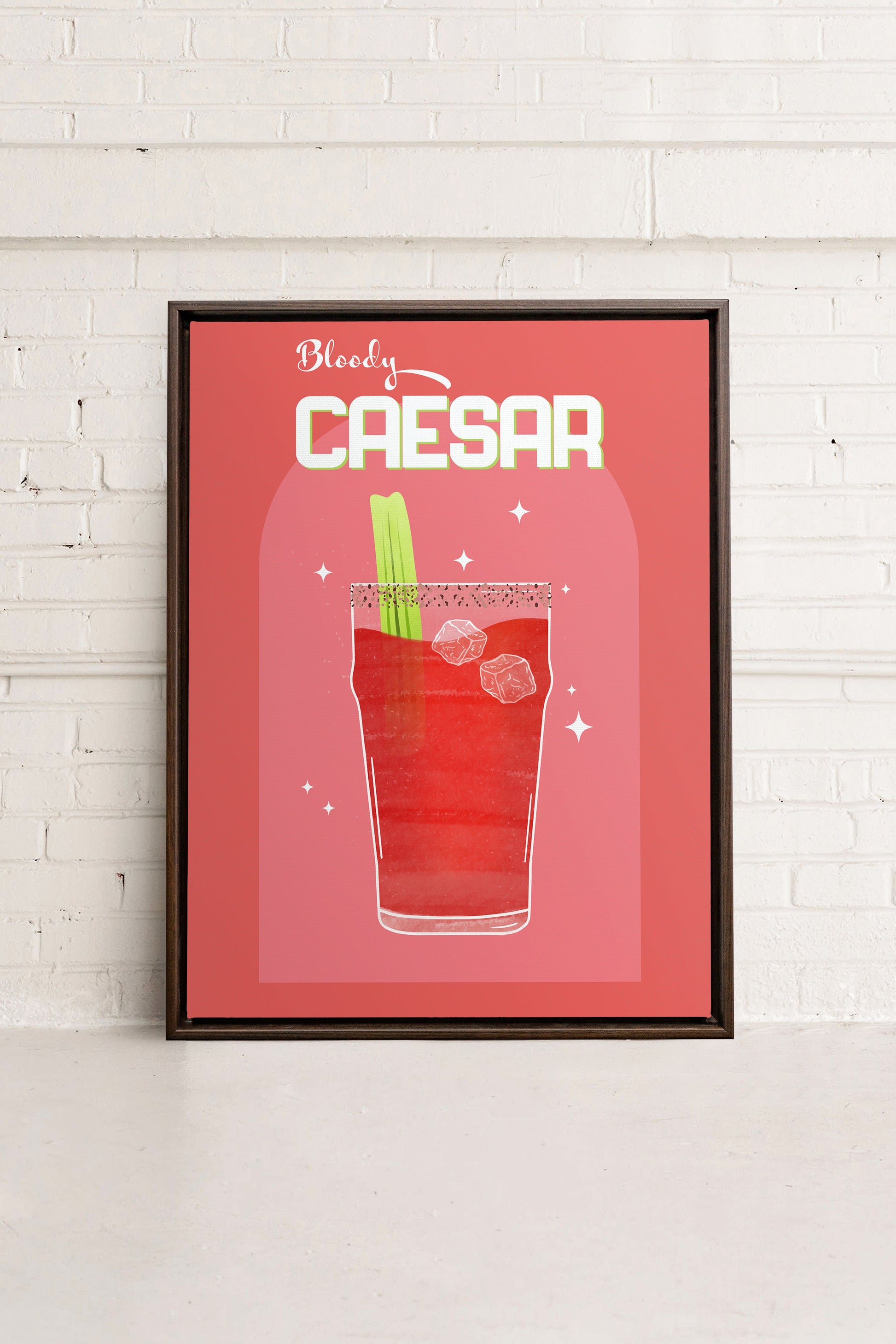BLOODY CAESAR, Stretched Canvas Artwork