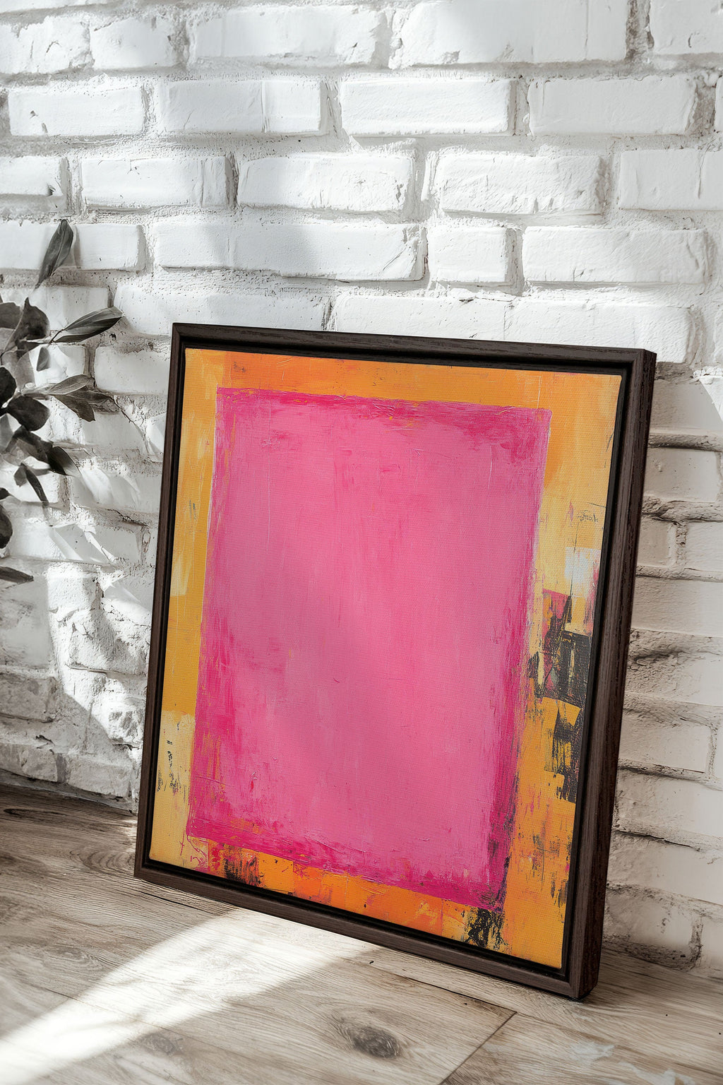 COLOR BLAZE, Stretched Canvas Artwork