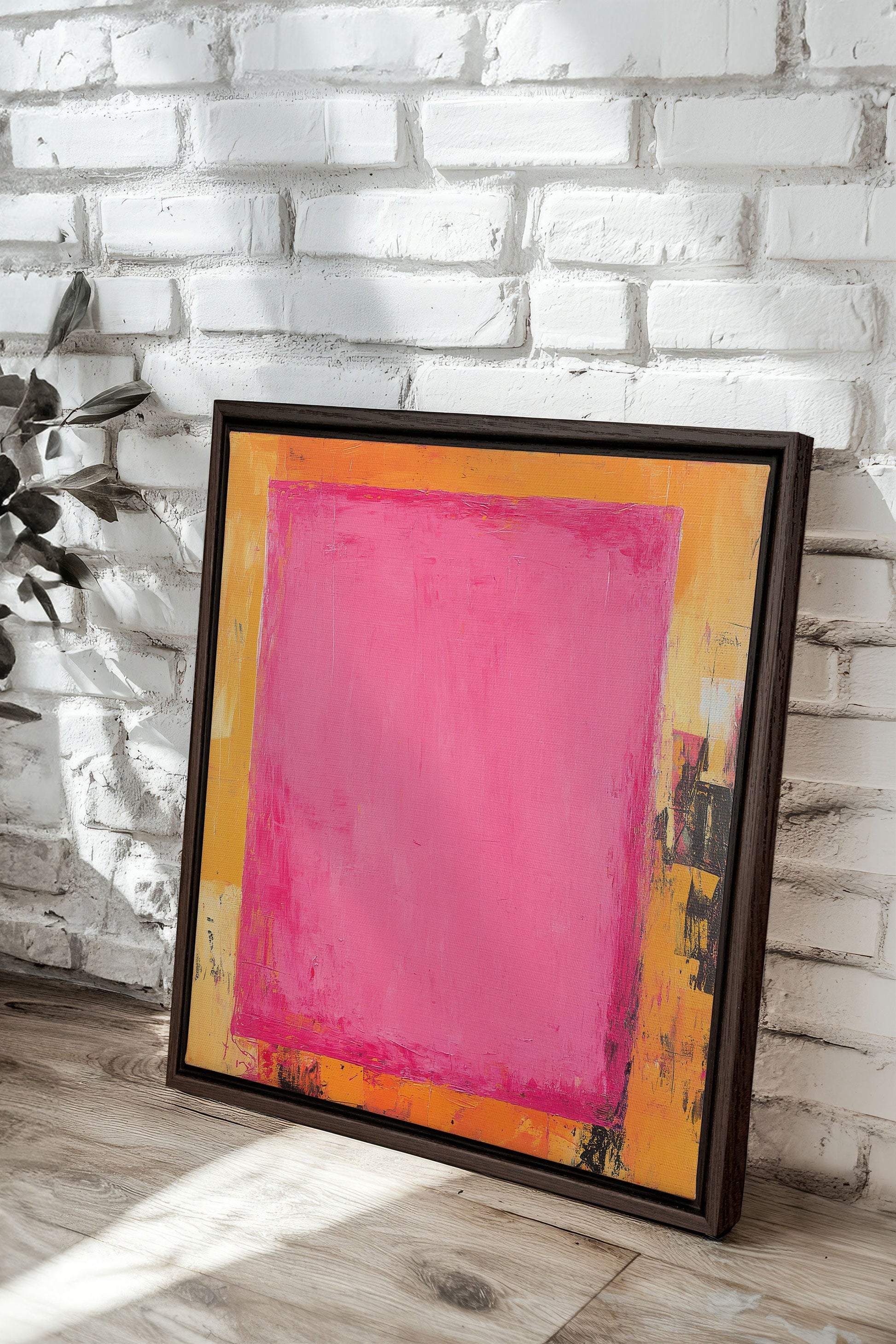 COLOR BLAZE, Stretched Canvas Artwork