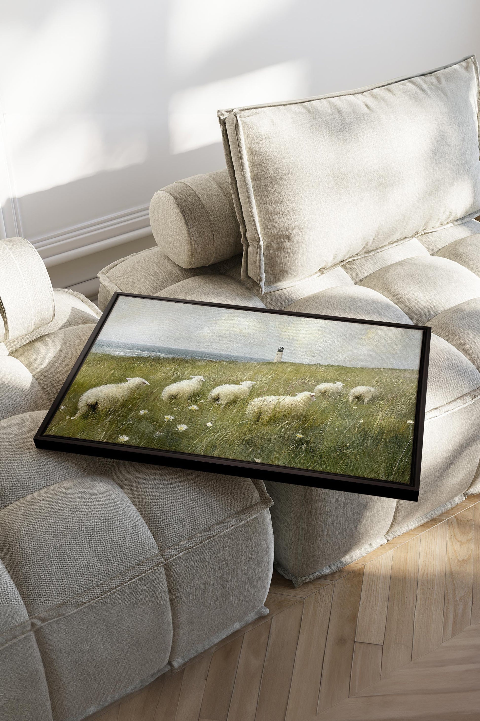 Wool & Wind, Stretched Canvas Artwork
