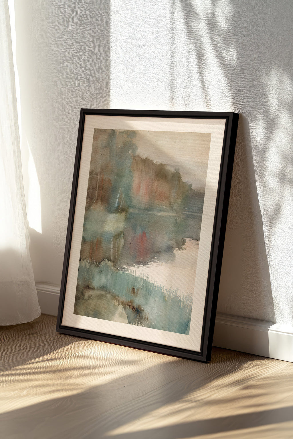 Echo of the Lake, Stretched Canvas Artwork
