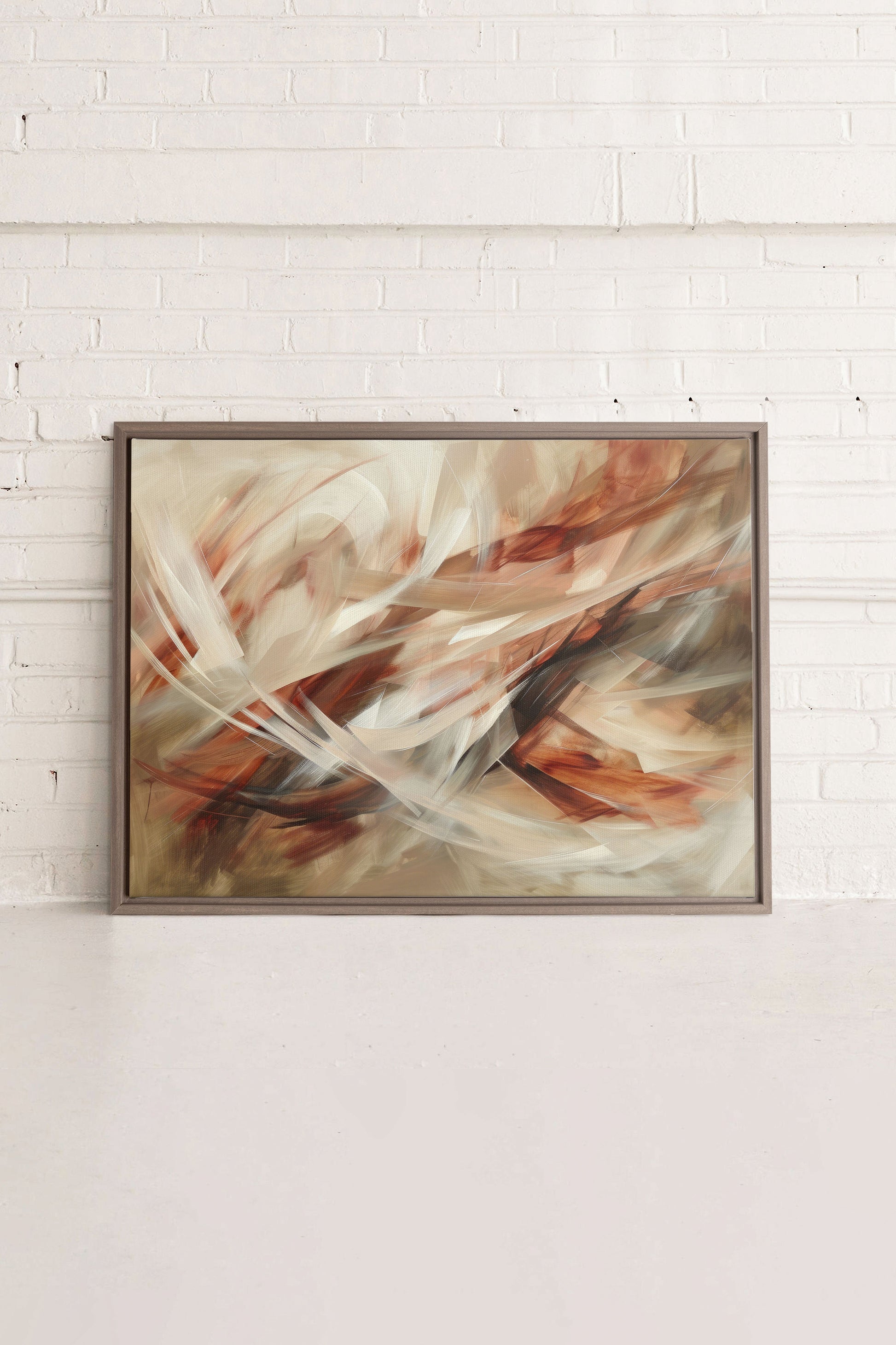 BLAZING SWIRLS, Stretched Canvas Artwork