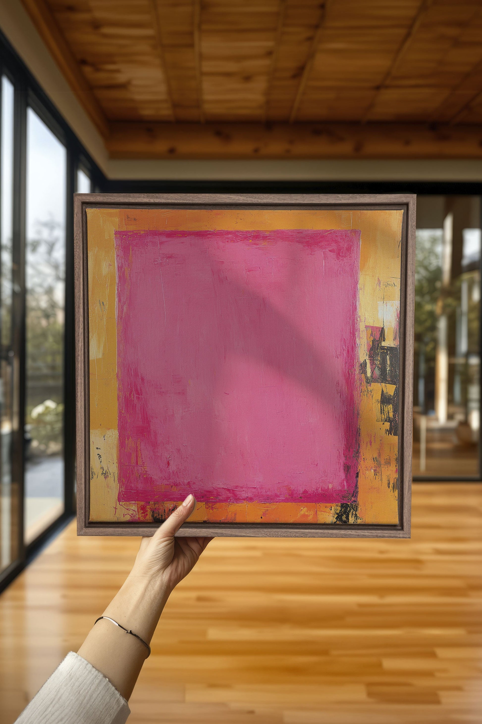 COLOR BLAZE, Stretched Canvas Artwork