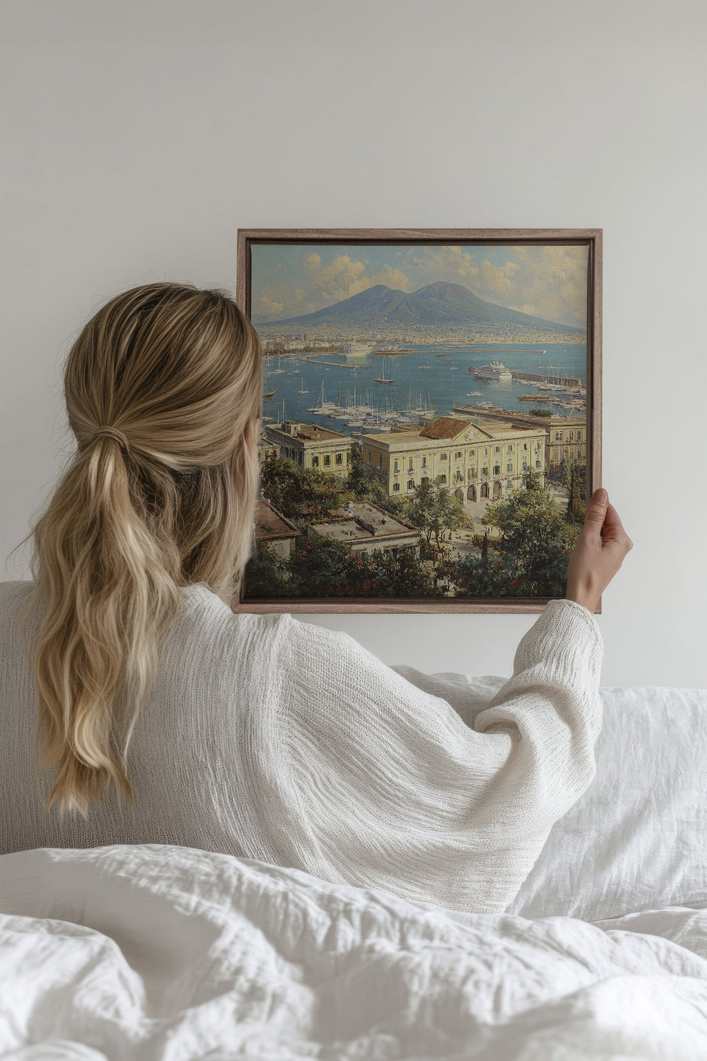 BAY OF GOLD, Stretched Canvas Artwork